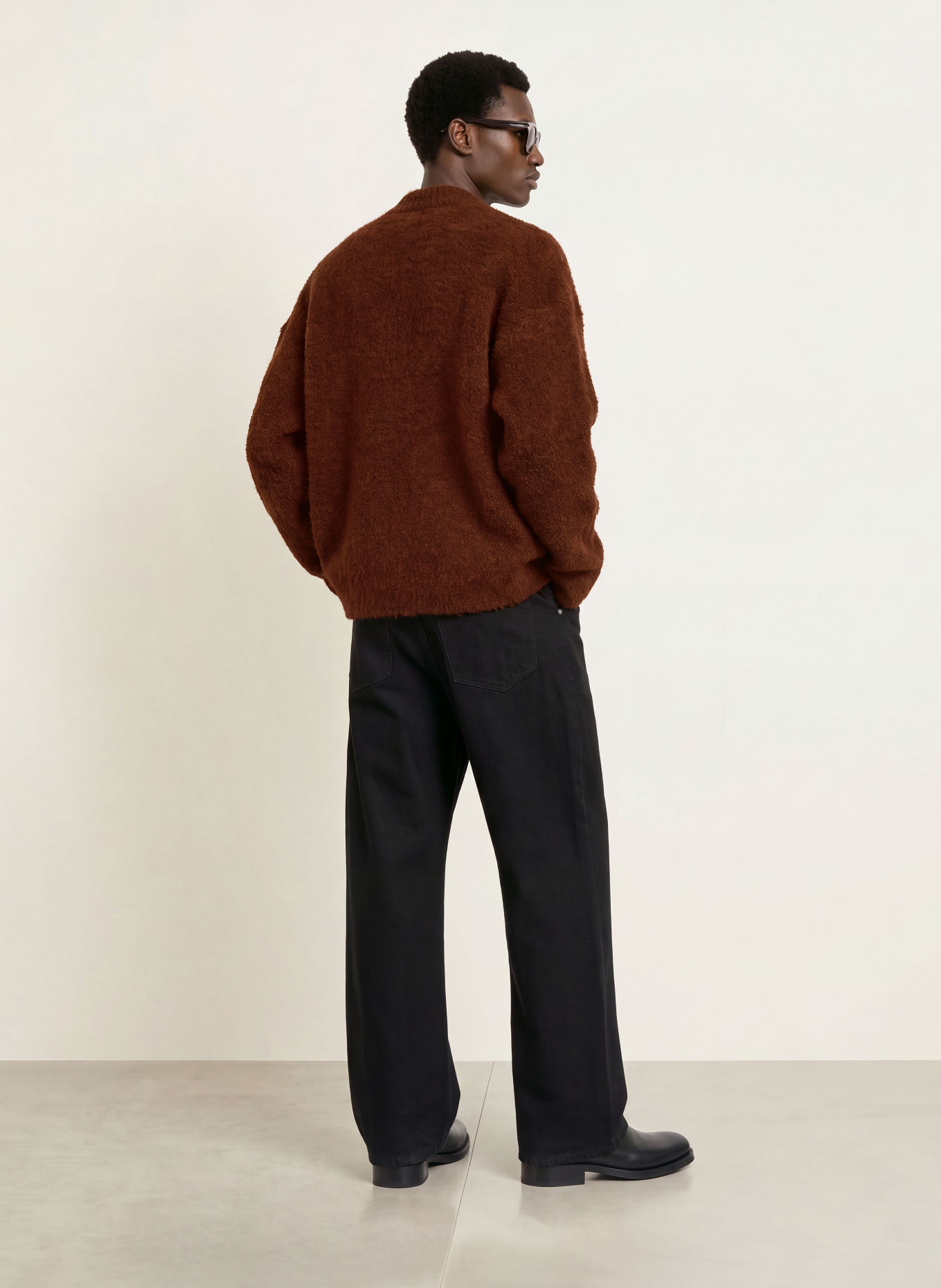 WRSTBHVR RASO V2 Cardigan: BROWN