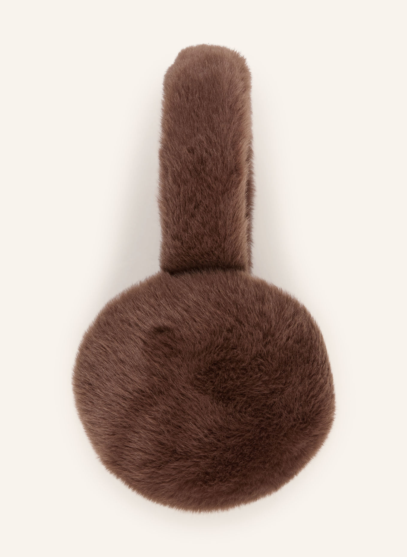 monari Oorwarmers van kunstbont: MARRON FONCÉ
