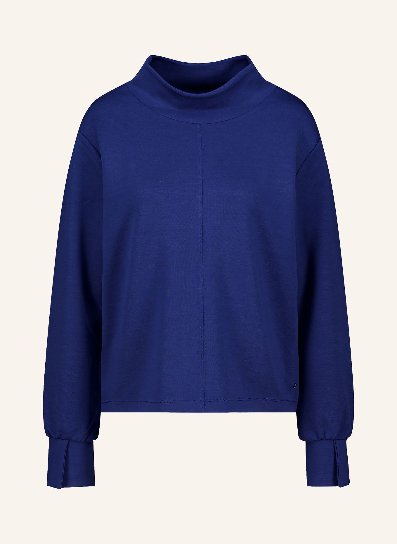 monari Sweatshirt med smykkesten: MØRKEBLÅ