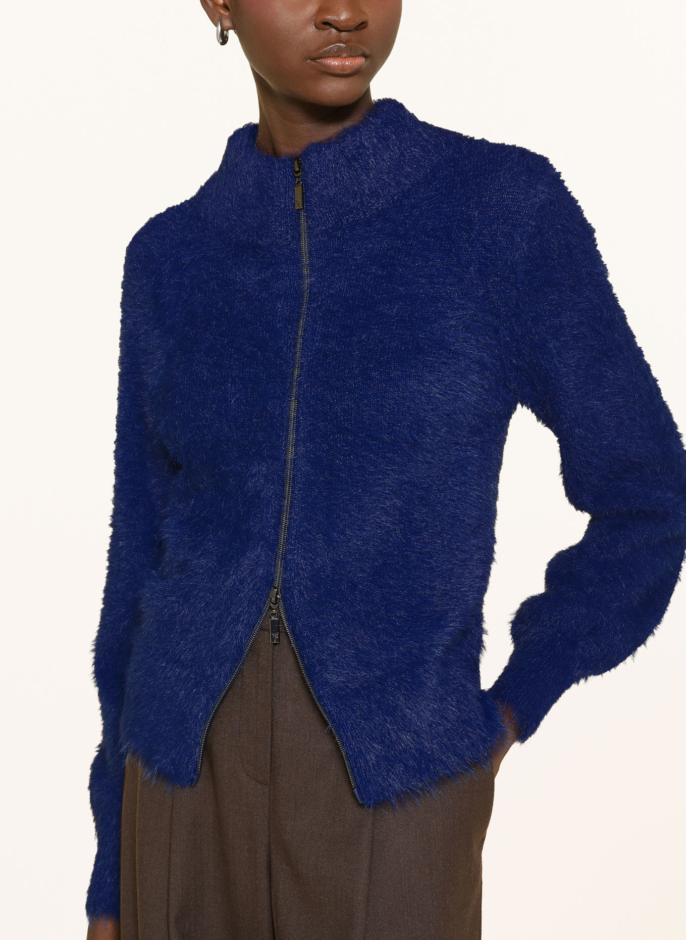monari Vest: DONKERBLAUW