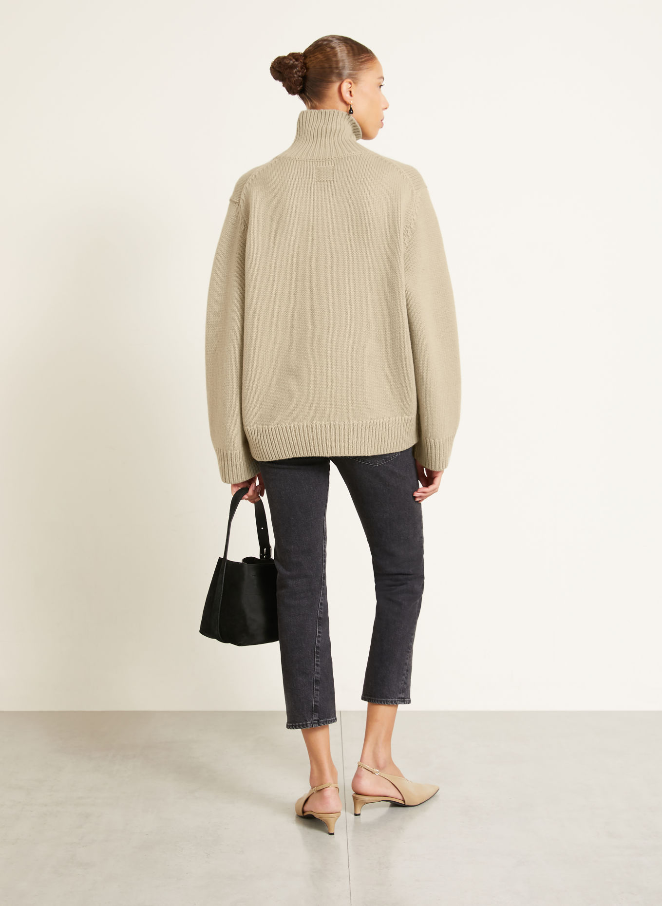 TOTEME Oversized Sweaters: LIGHT GREEN