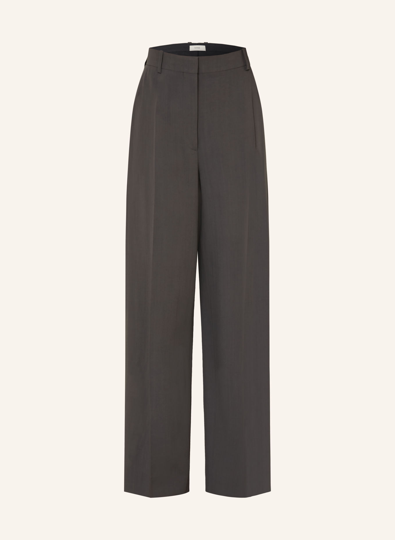 TOTEME Pantalon palazzo: GRIS FONCÉ