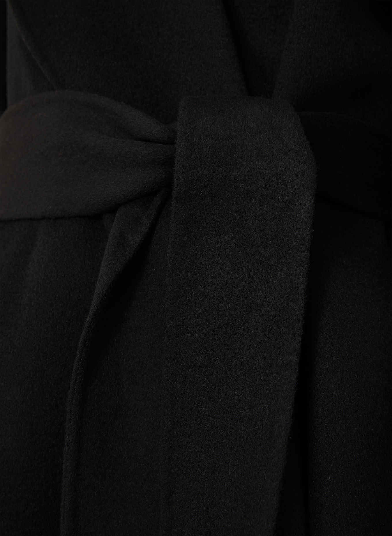 TOTEME Wool coat: BLACK