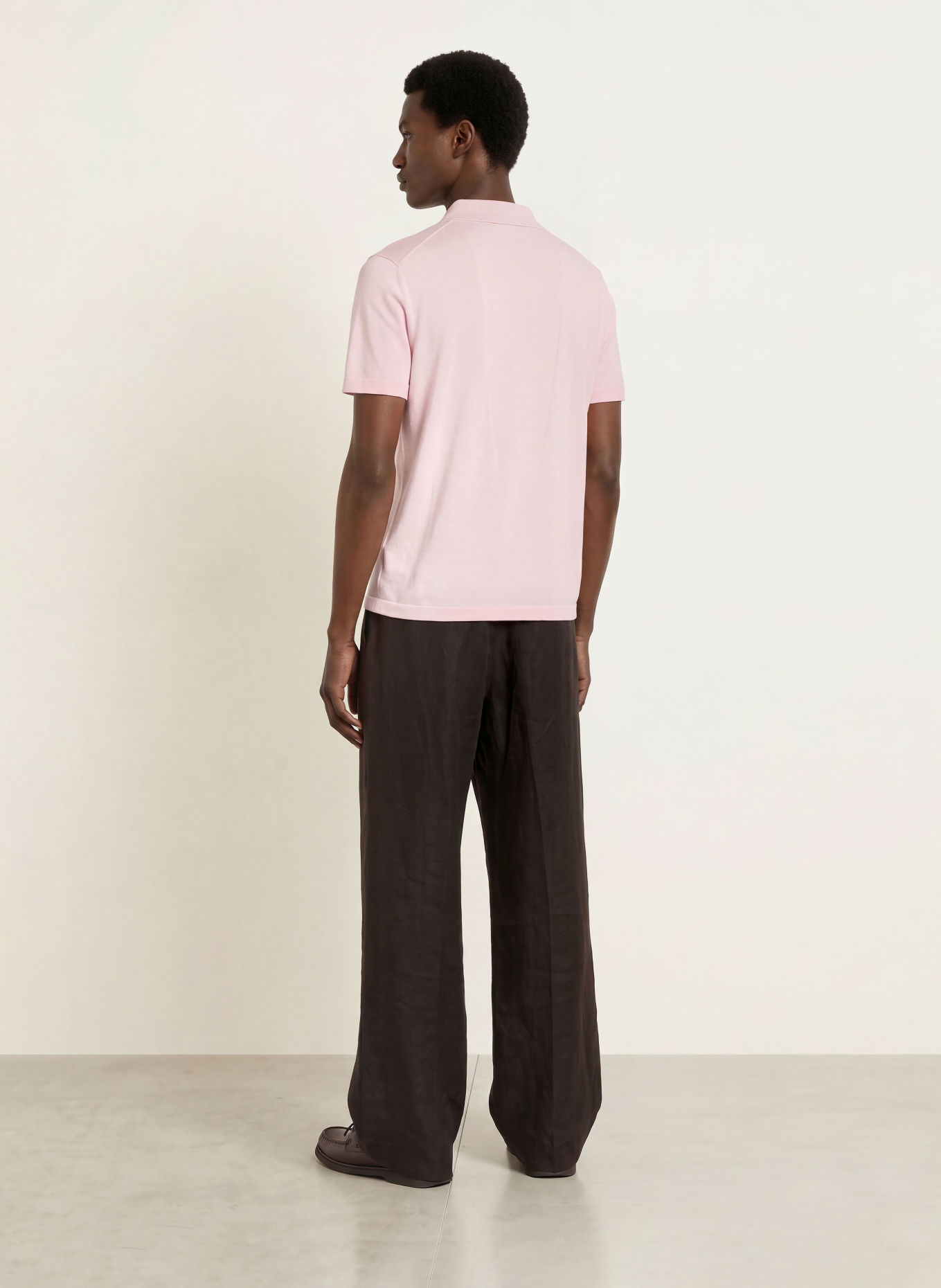 BOSS Strick-Poloshirt NIRO Regular Fit: HELLROSA