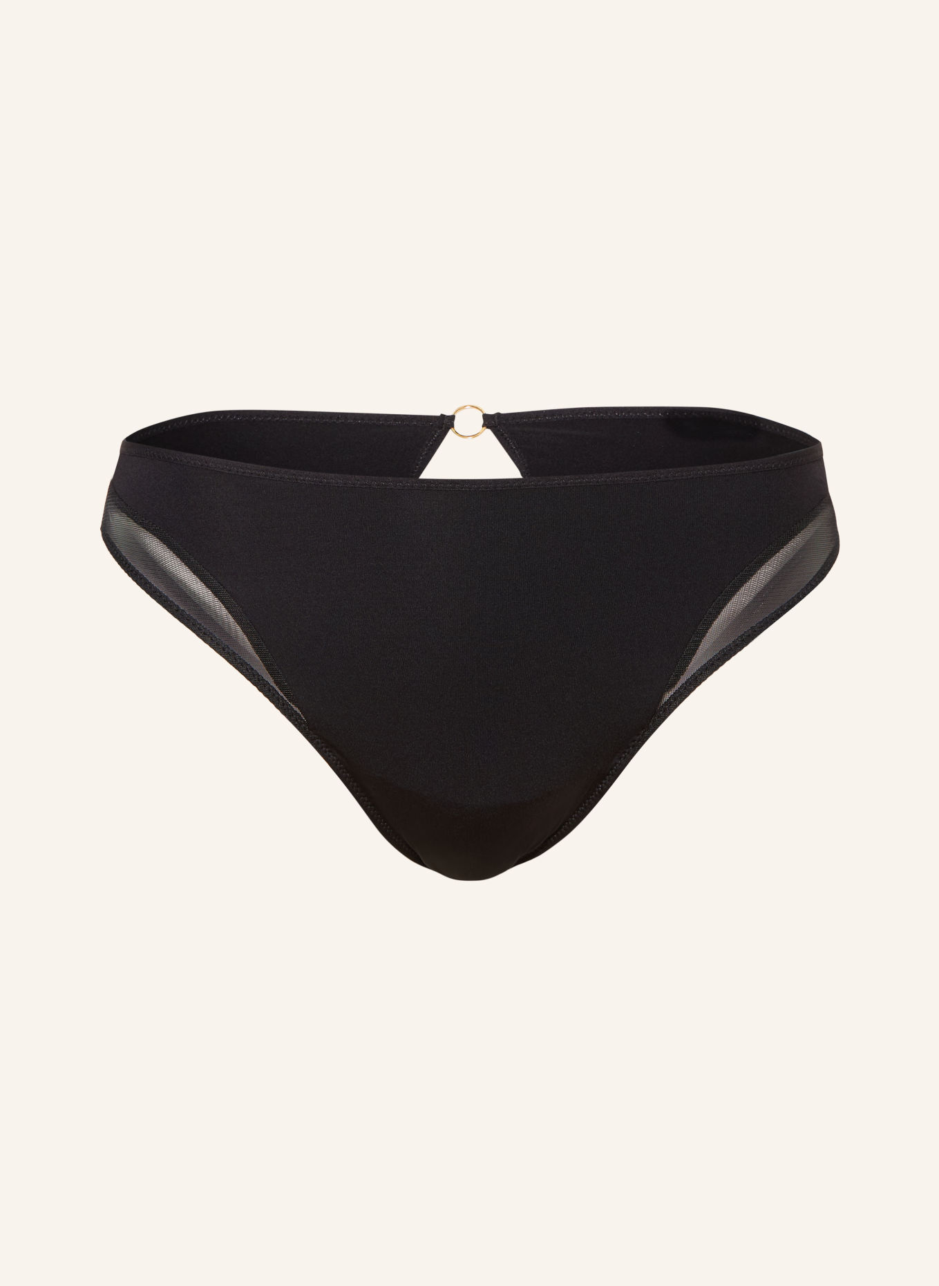 PrimaDonna TWIST SHEARY-slip met uitsnijding: ZWART
