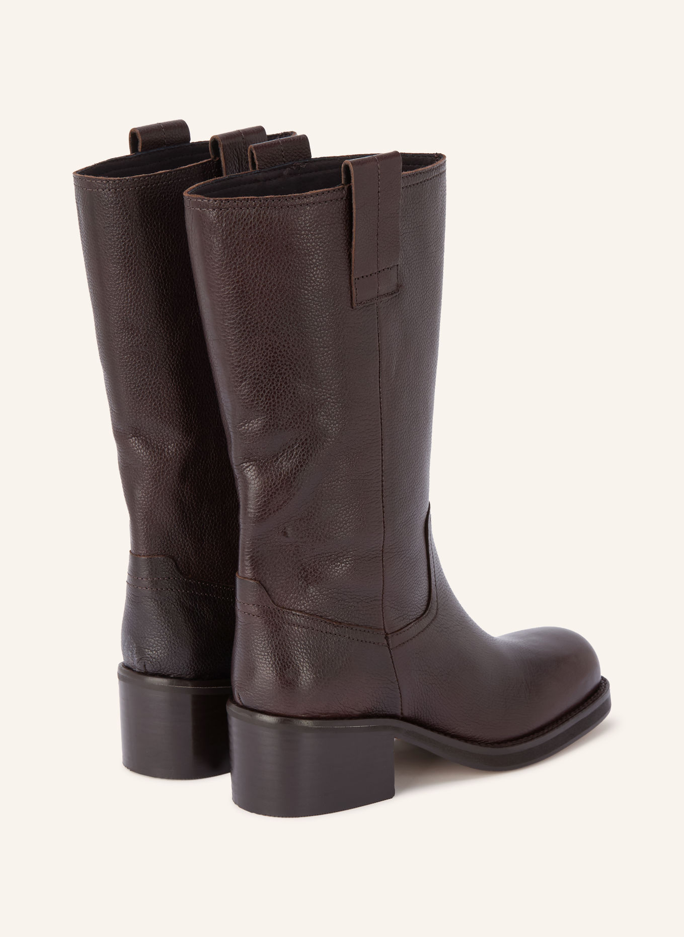 JONAK Bottes BICHETTE: MARRON FONCÉ