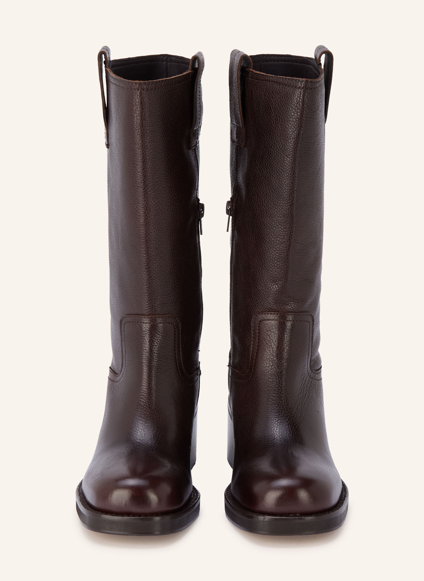 JONAK Bottes BICHETTE: MARRON FONCÉ