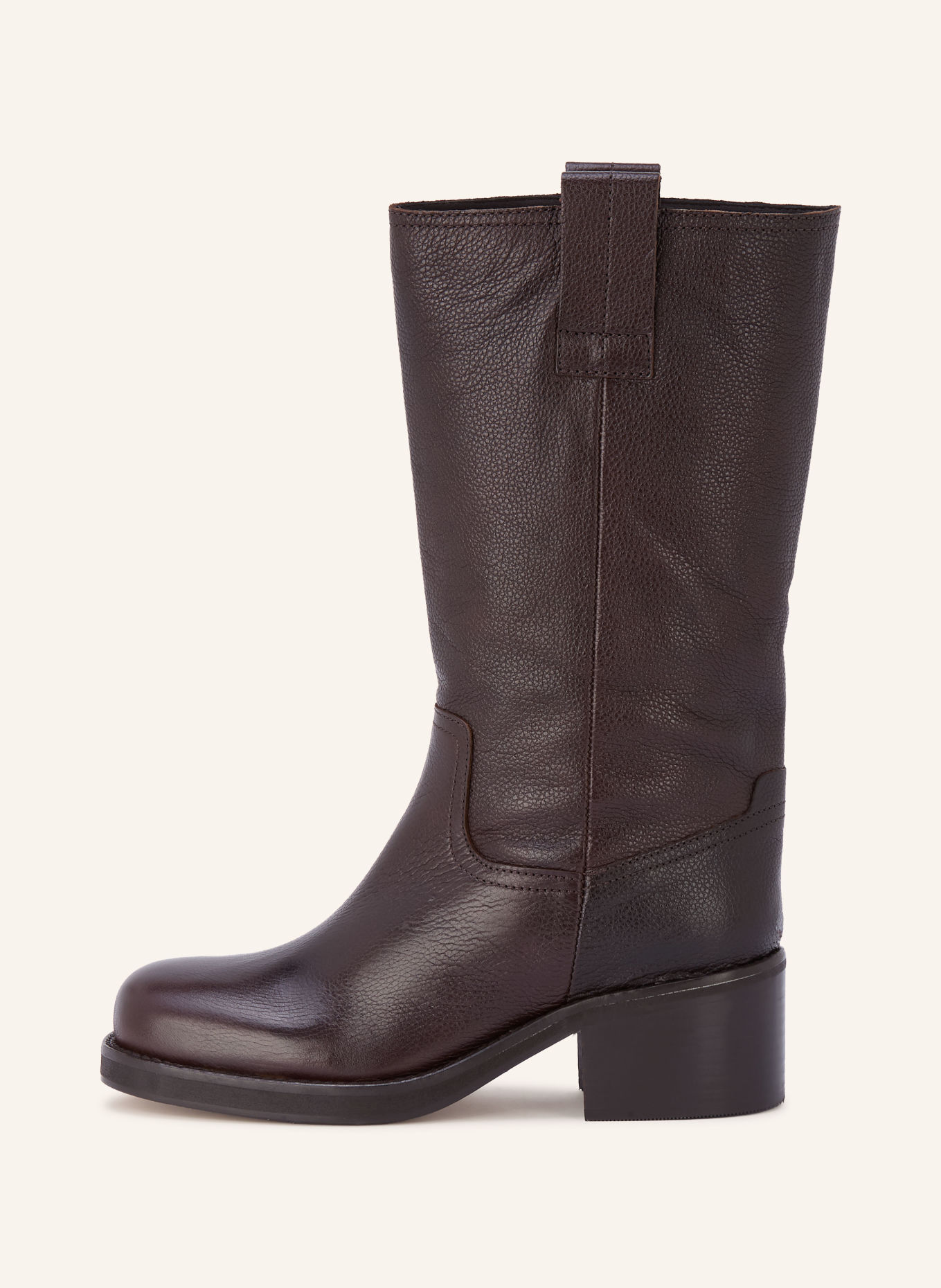 JONAK Bottes BICHETTE: MARRON FONCÉ