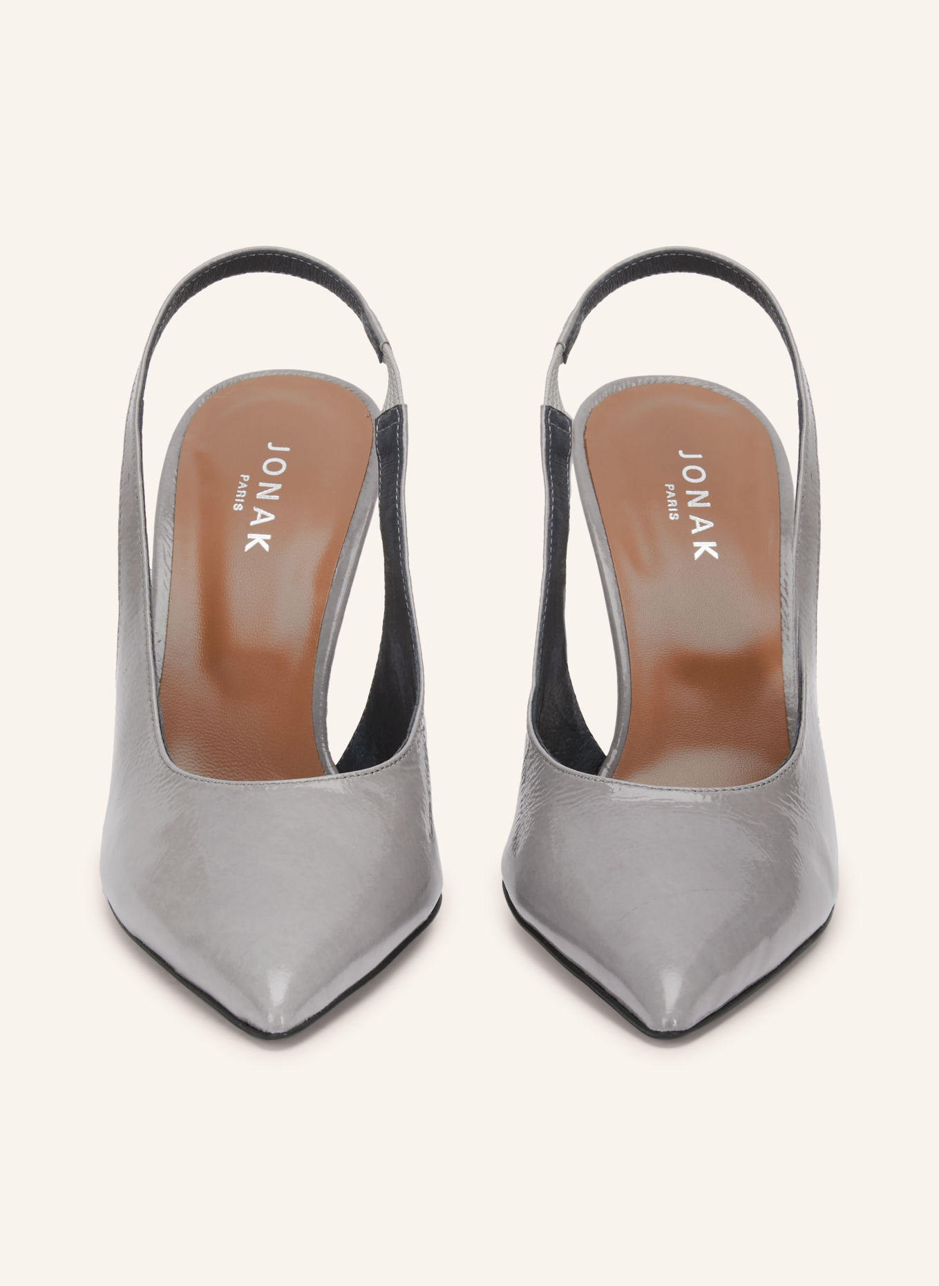 JONAK Slingpumps DARMA: ŠEDÁ
