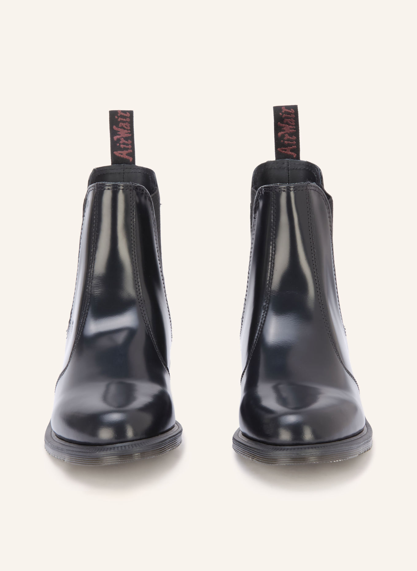 Dr. Martens Bottines Chelsea FLORA: NOIR