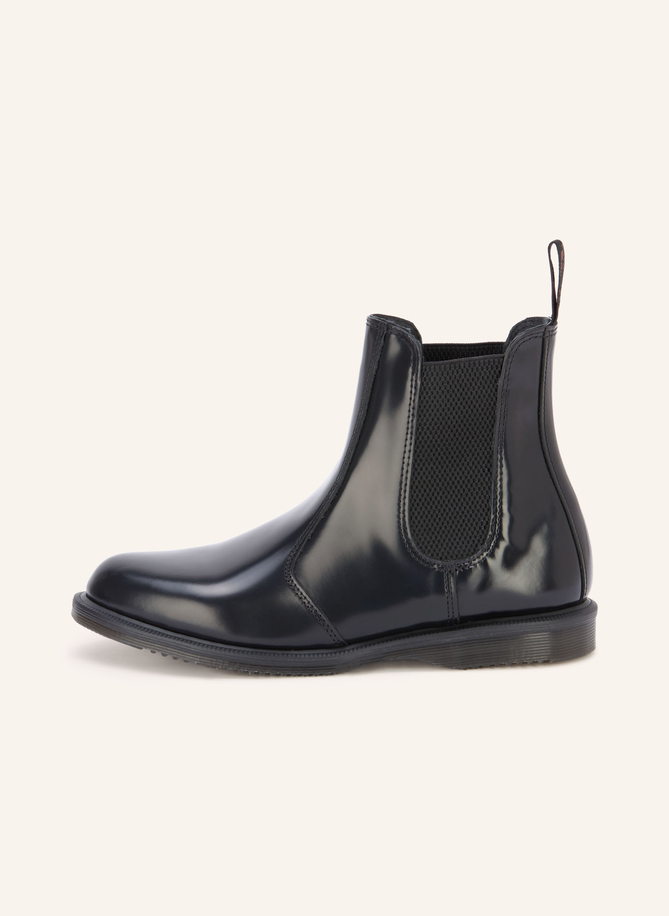 Dr. Martens Bottines Chelsea FLORA: NOIR