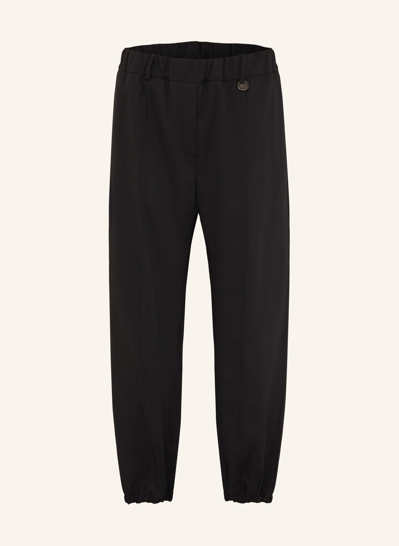 BURBERRY Spodnie LIDIAN: CZARNY