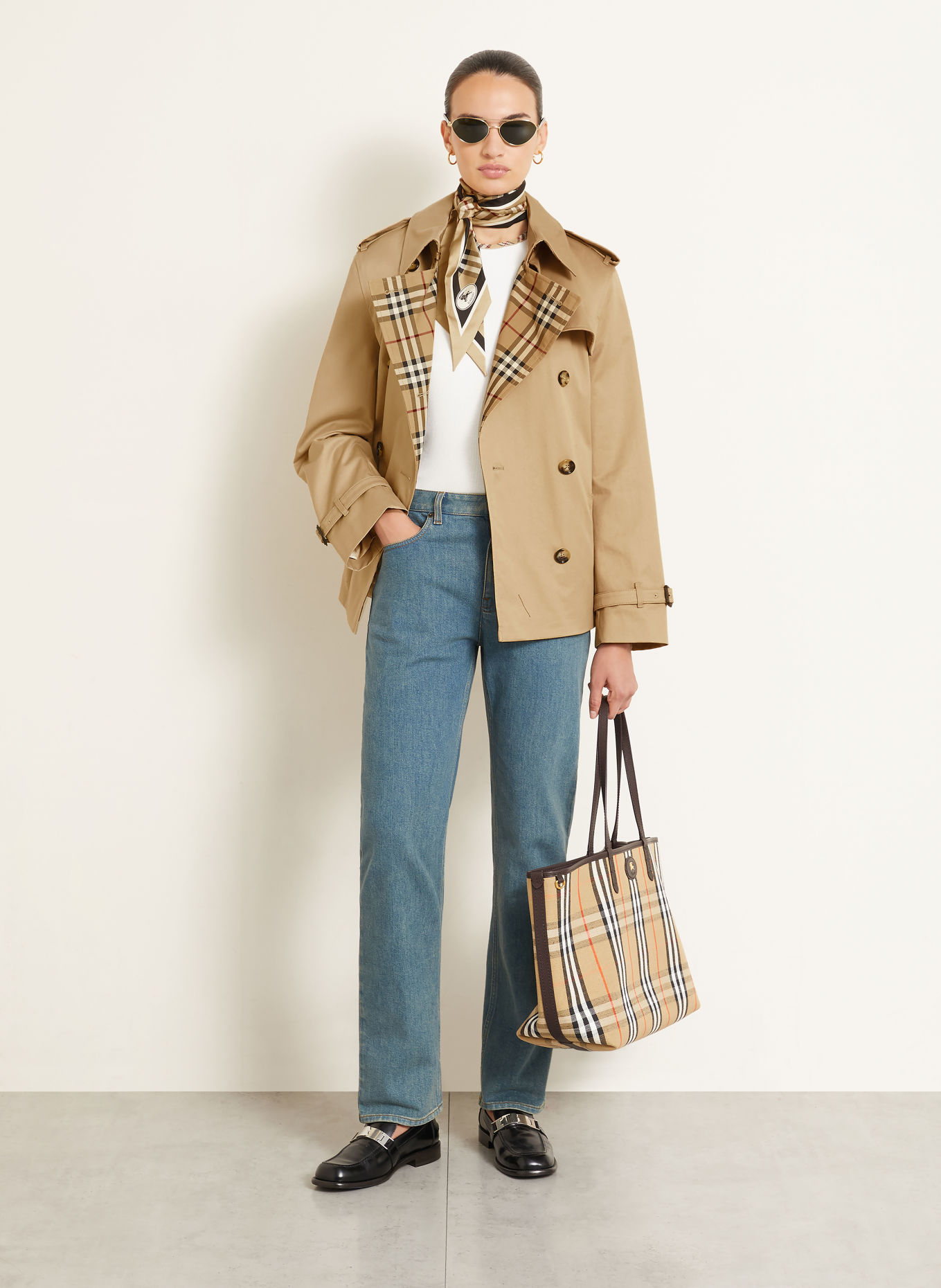 BURBERRY Trench-coat court LAKEFIELD: BEIGE