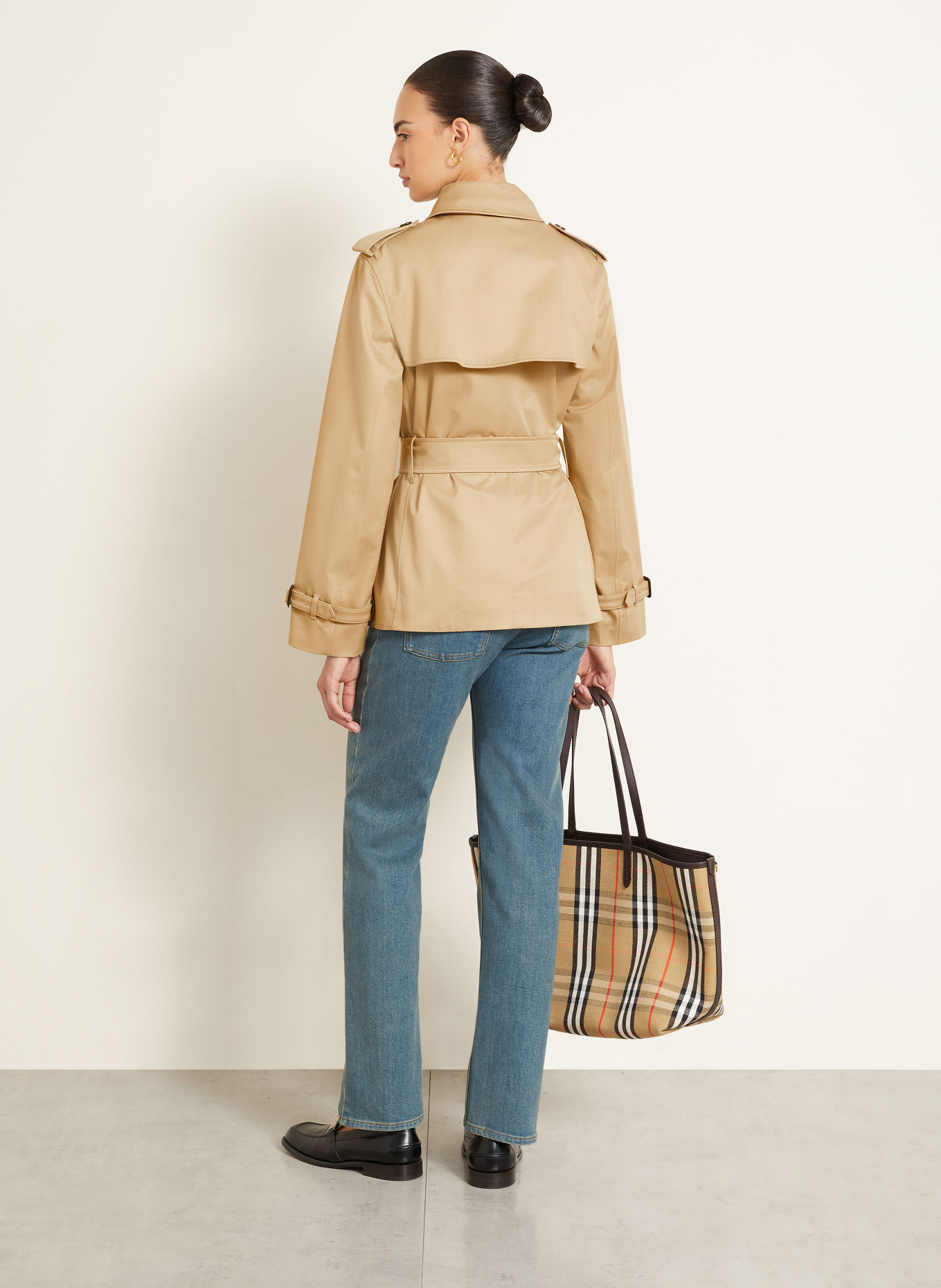 BURBERRY Trench-coat court LAKEFIELD: BEIGE