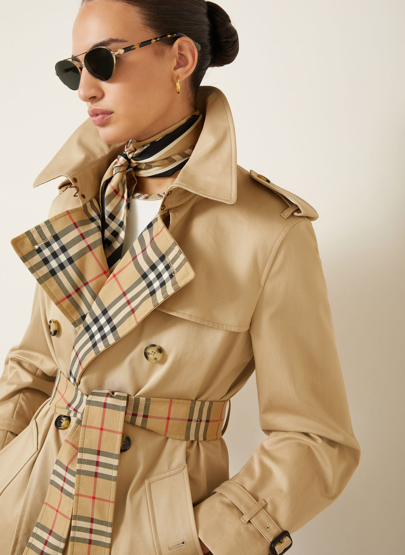 BURBERRY Trench-coat court LAKEFIELD: BEIGE