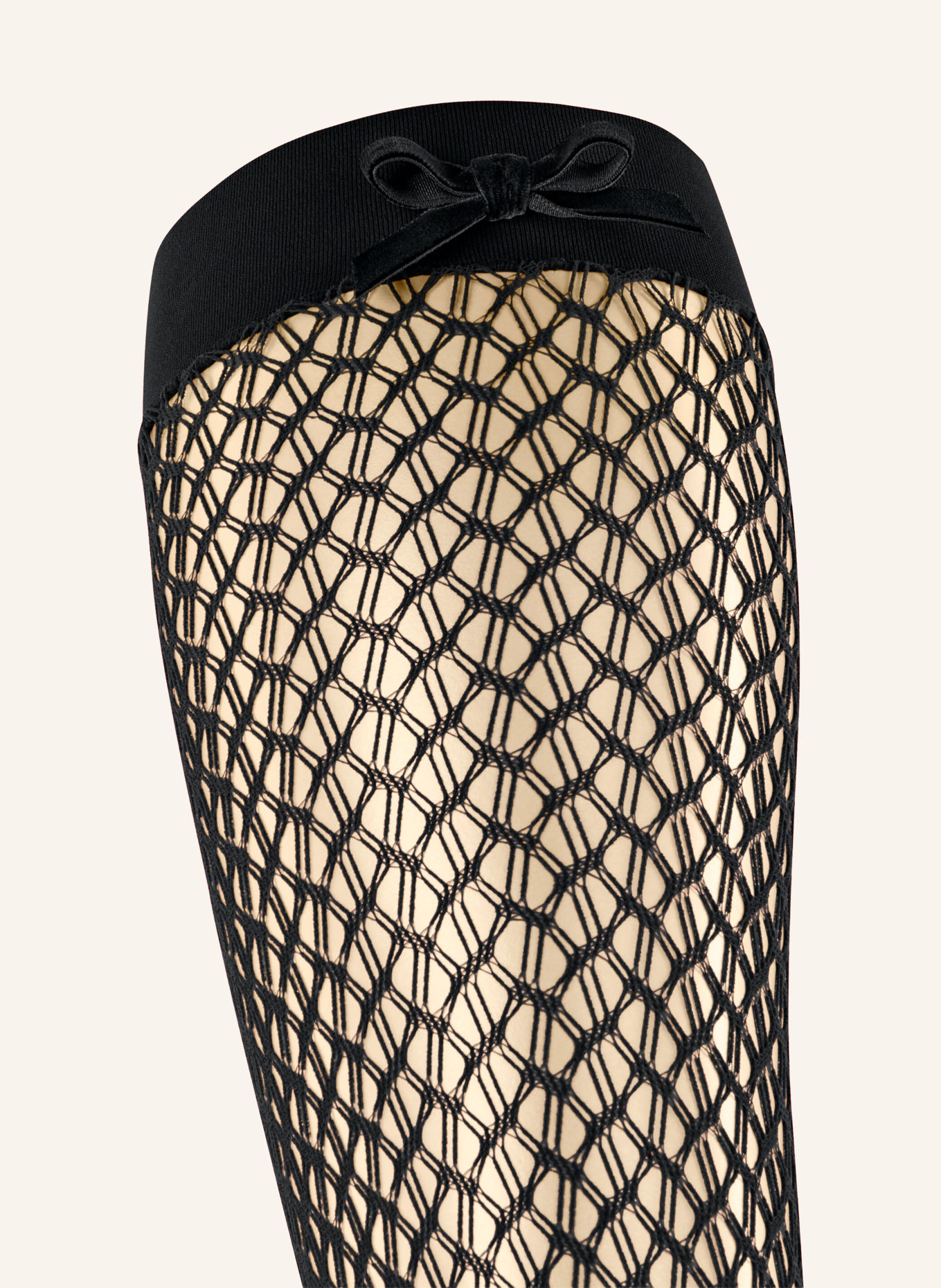 FALKE Fijne kniekousen MISS RIBBON: 3009 BLACK