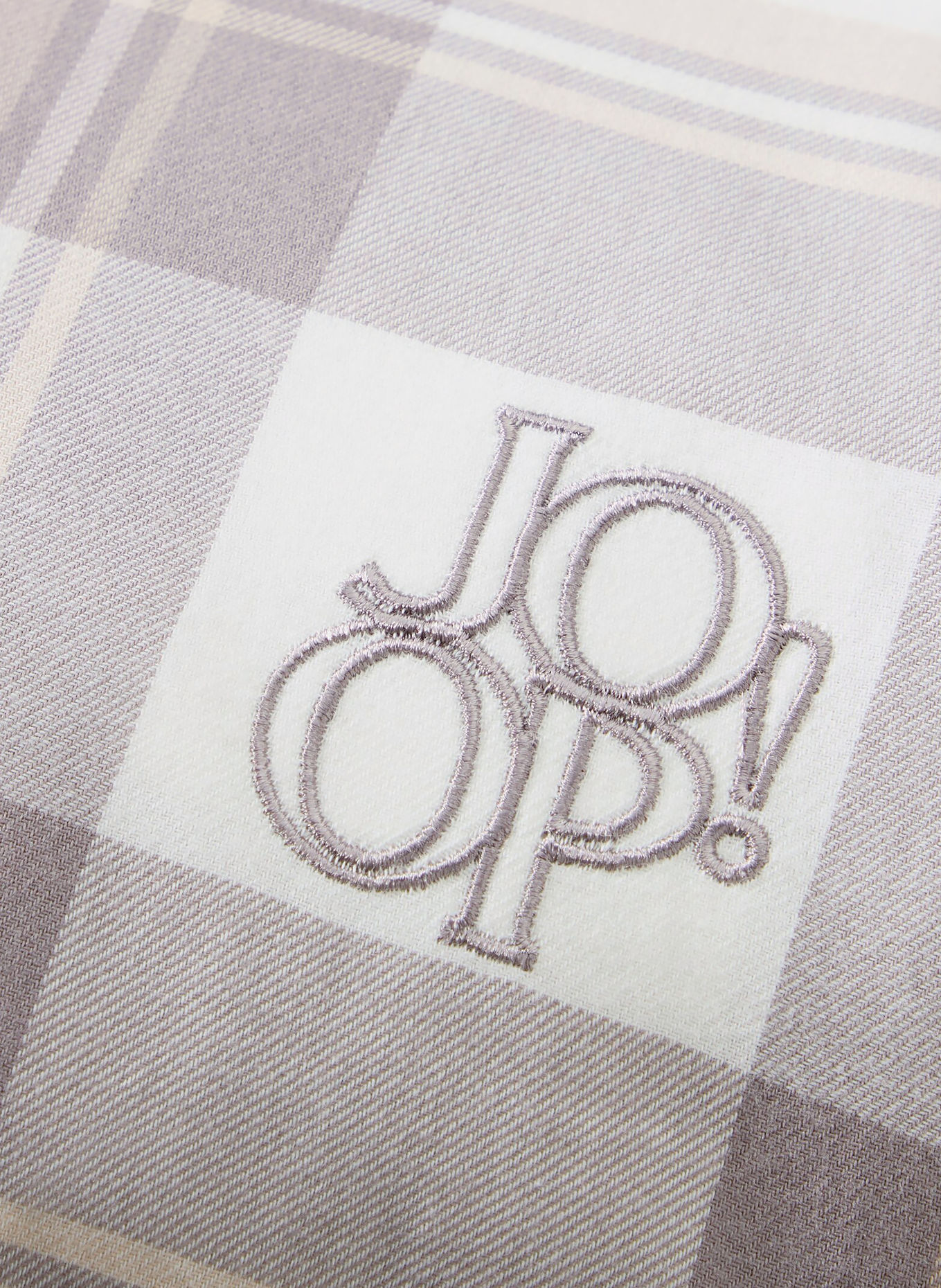 JOOP! Linge de lit SOFT FRAMES: CRÈME / TAUPE / GRIS FONCÉ