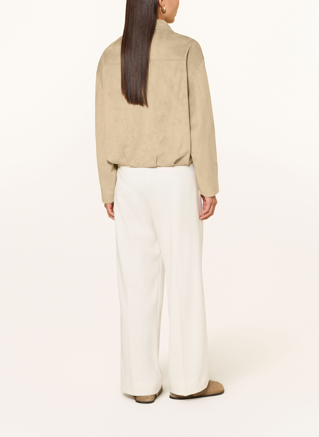 s.Oliver RED Blouson in Lederoptik: CAMEL