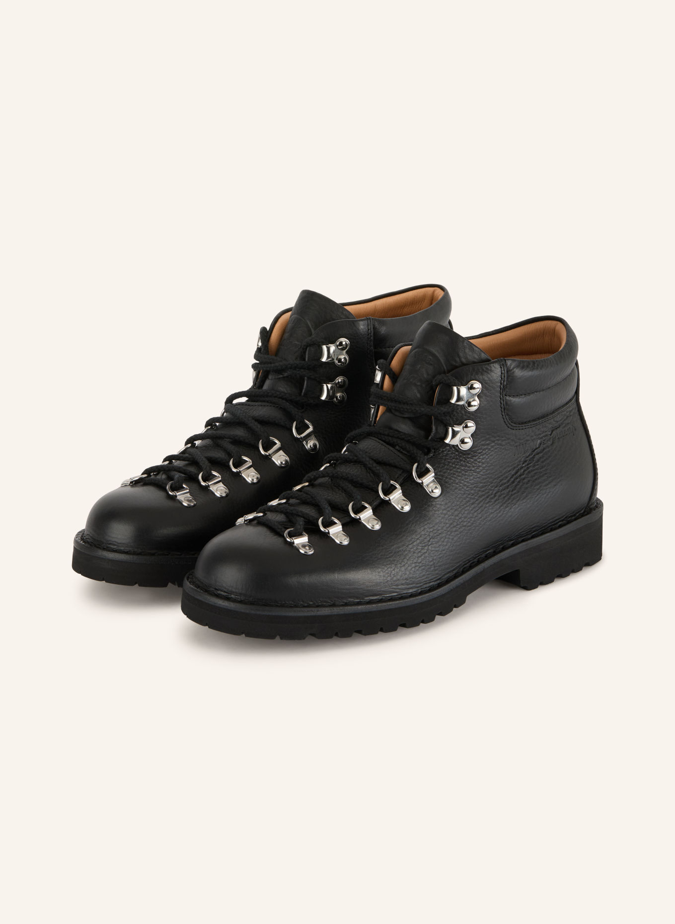 NN.07 Schnürboots M127: SCHWARZ / SILBER