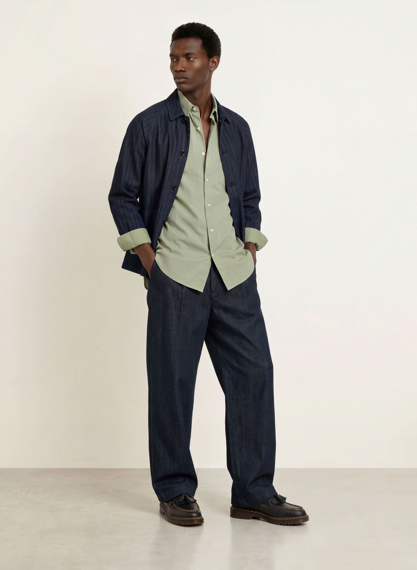 NN.07 Košile SKYLER Comfort Fit: SVĚTLE ZELENÁ