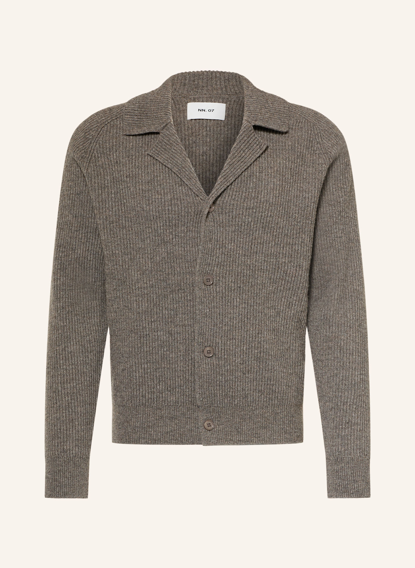 NN.07 SHANE Cardigan: TAUPE