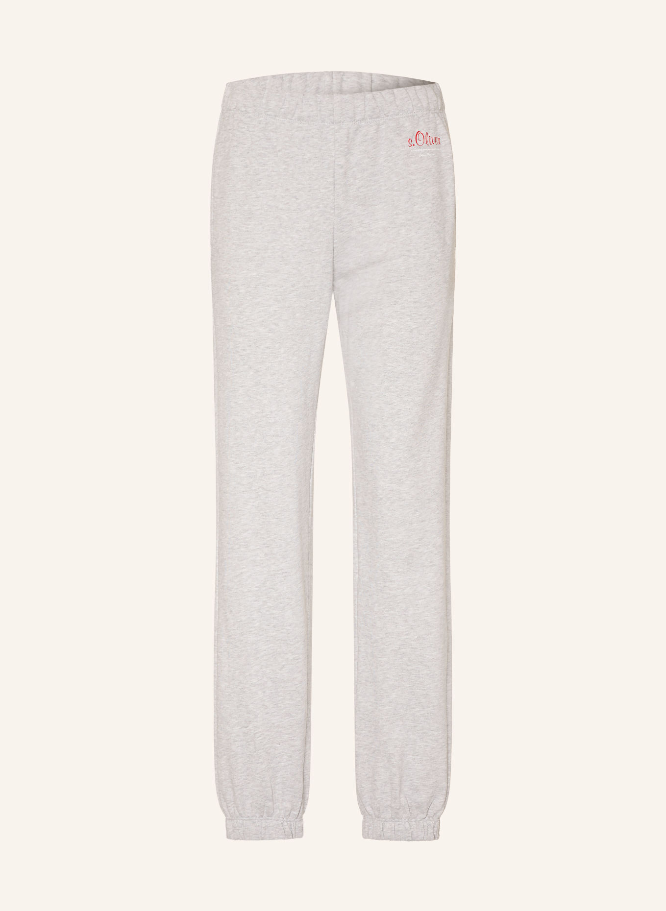 s.Oliver Sweatpants: HELLGRAU