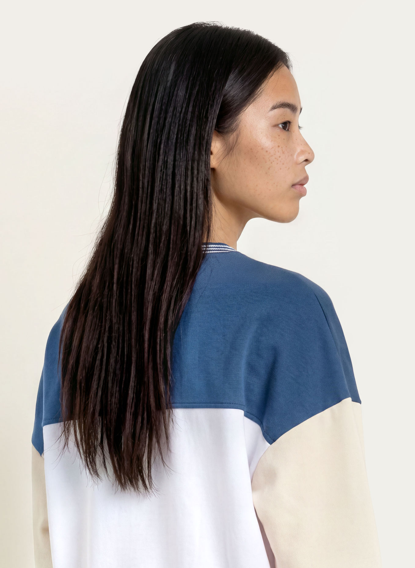 s.Oliver Sweatshirt: BLAU / ROT / WEISS