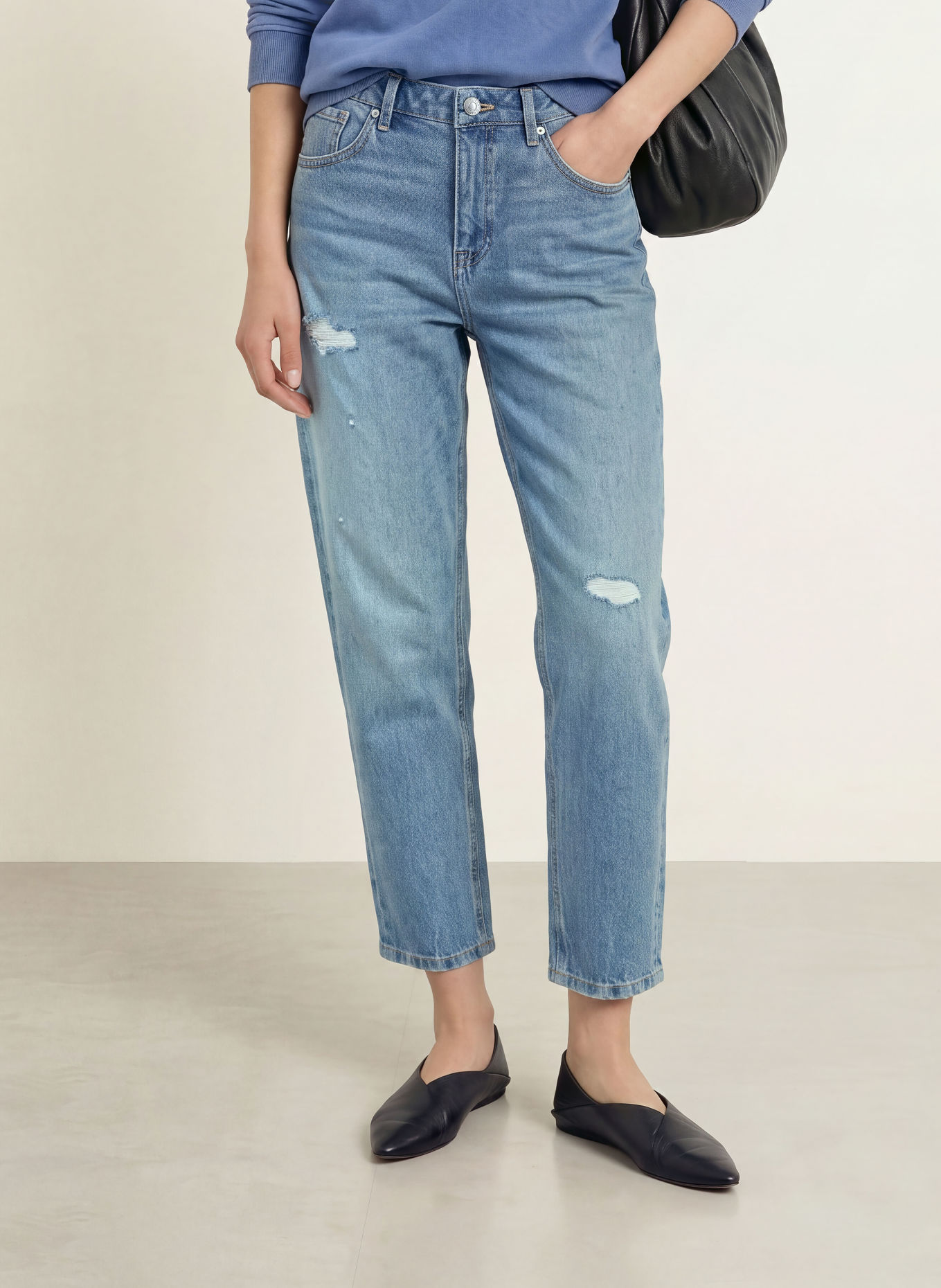 s.Oliver Mom jeans: 54Z6 BLUE