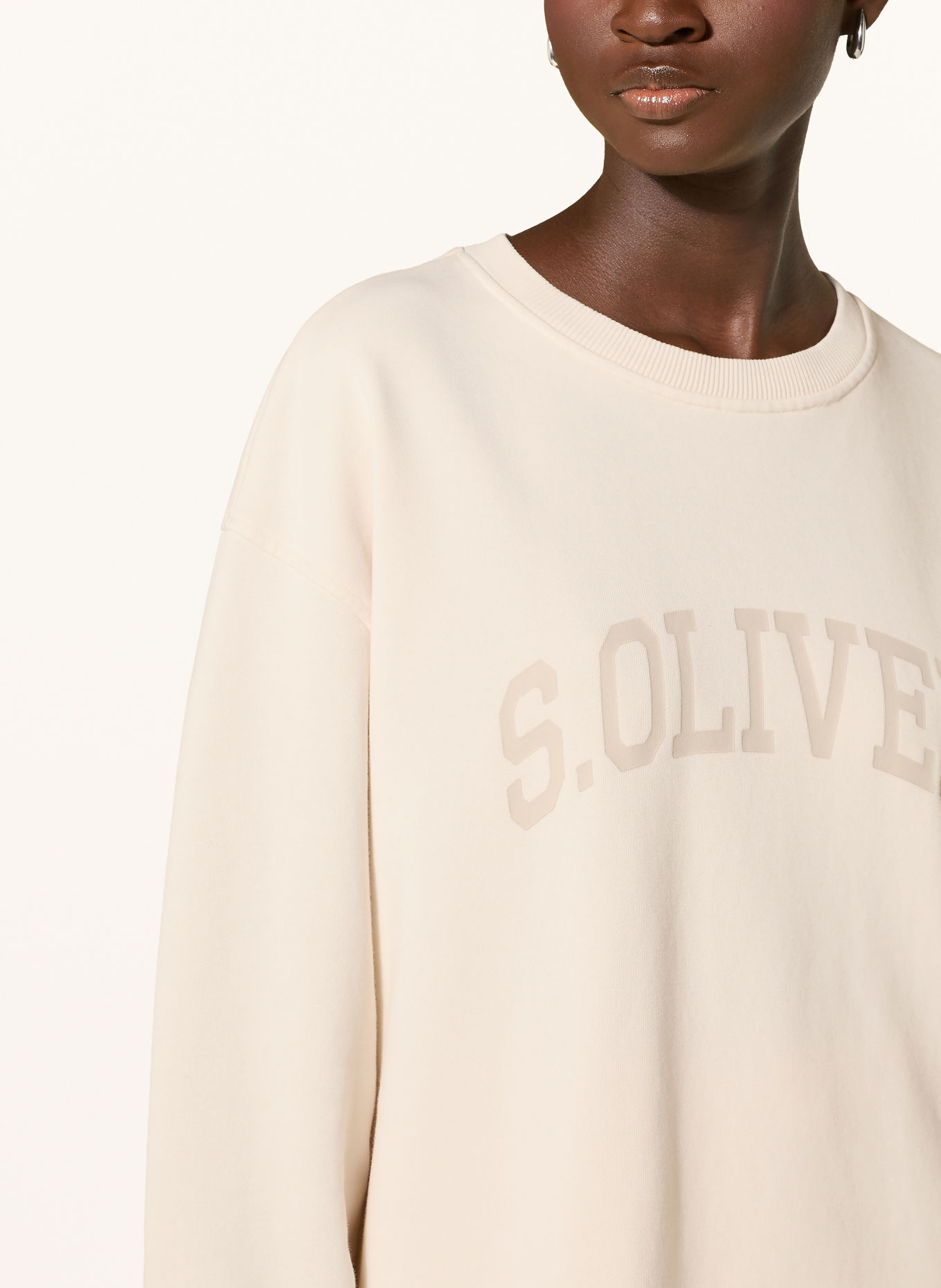 s.Oliver Sweatshirt: ECRU