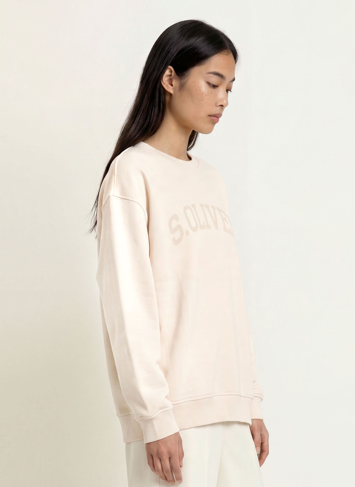 s.Oliver Sweatshirt: ECRU