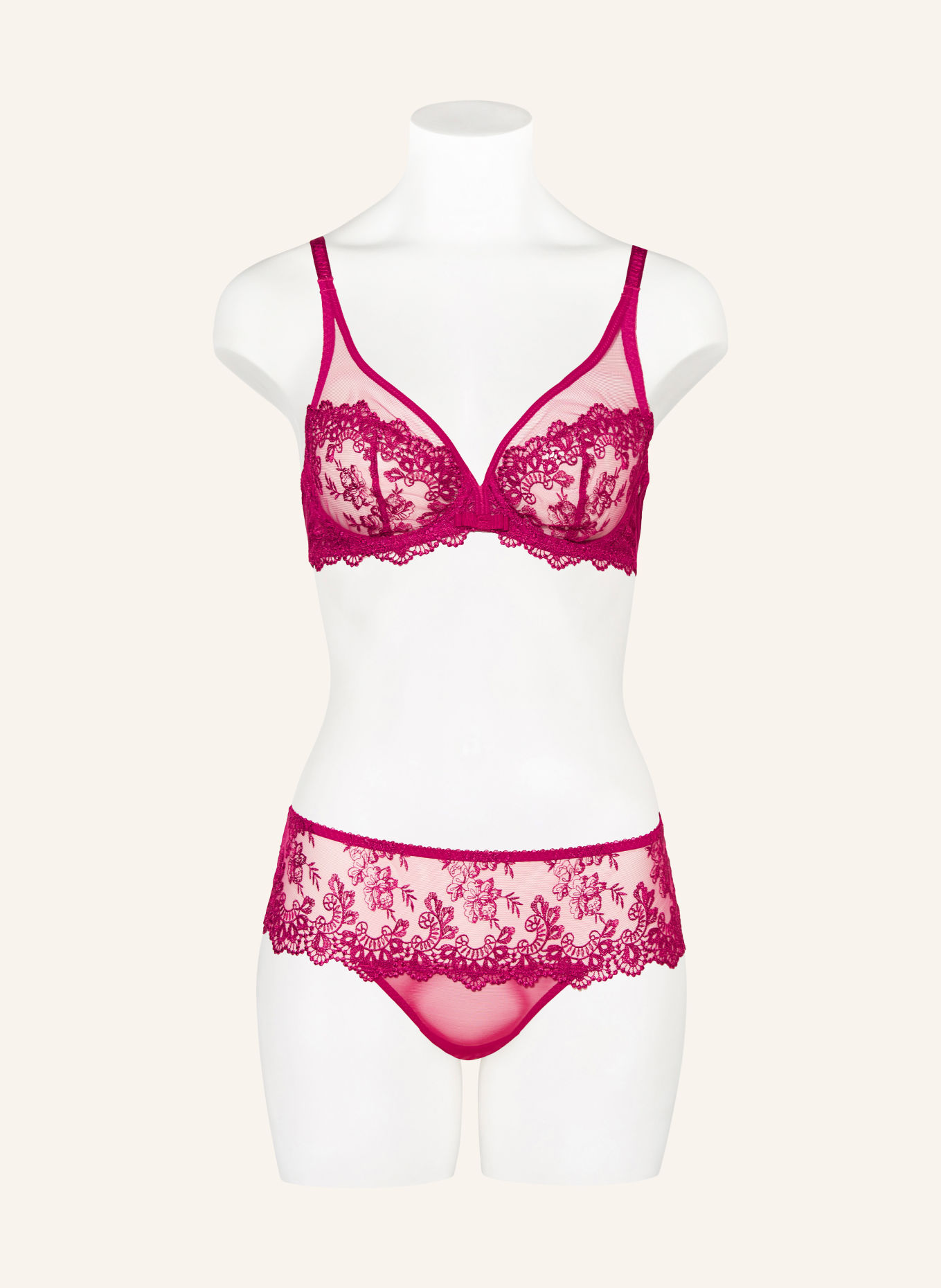 SIMONE PÉRÈLE Soutien-gorge à armatures PASSION: ROSE FUCHSIA
