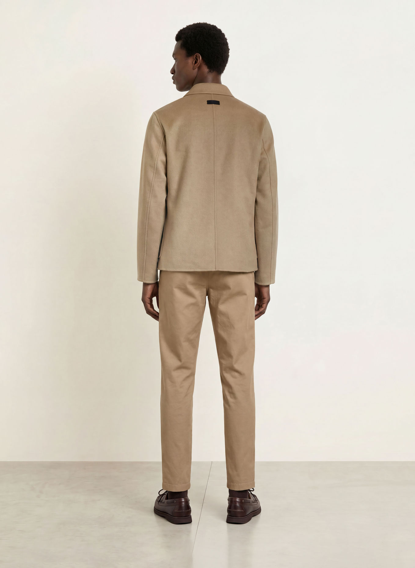 Marc O'Polo Chino OSBY PLEATS Tapered Fit: BEIGE