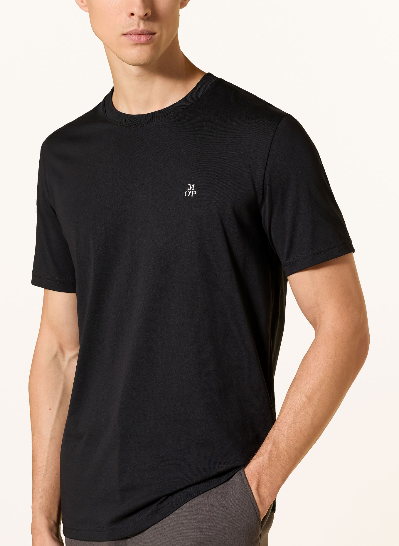 Marc O'Polo 2-Pack T-shirts: BLACK / WHITE