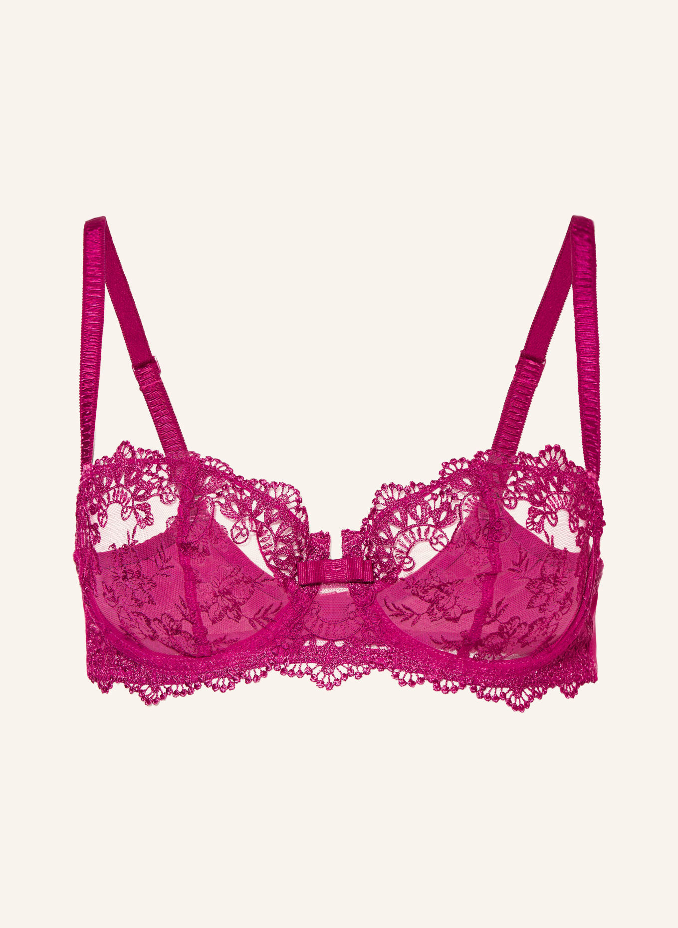 SIMONE PÉRÈLE Soutien-gorge balconnet PASSION: ROSE FUCHSIA