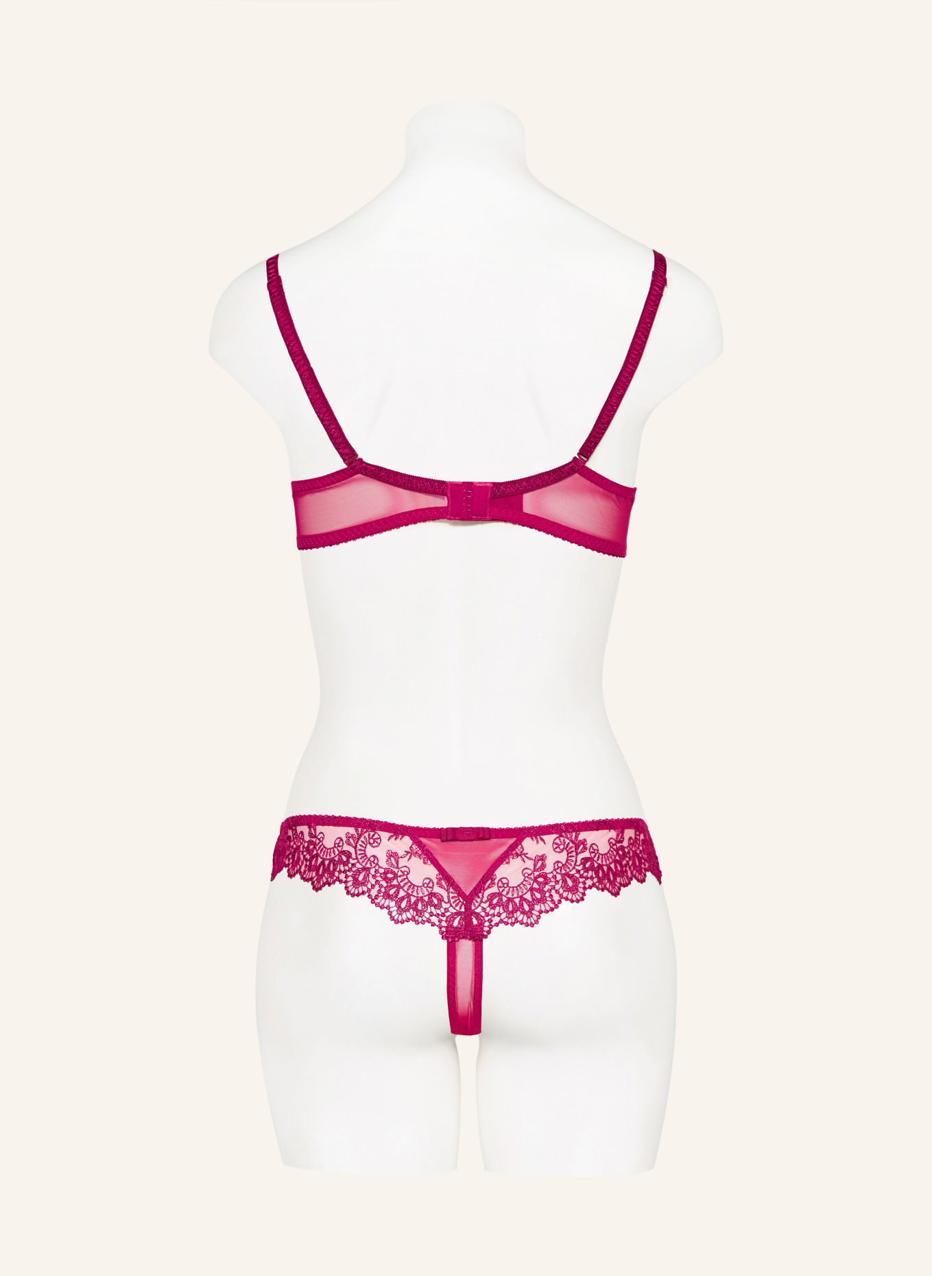 SIMONE PÉRÈLE Soutien-gorge balconnet PASSION: ROSE FUCHSIA