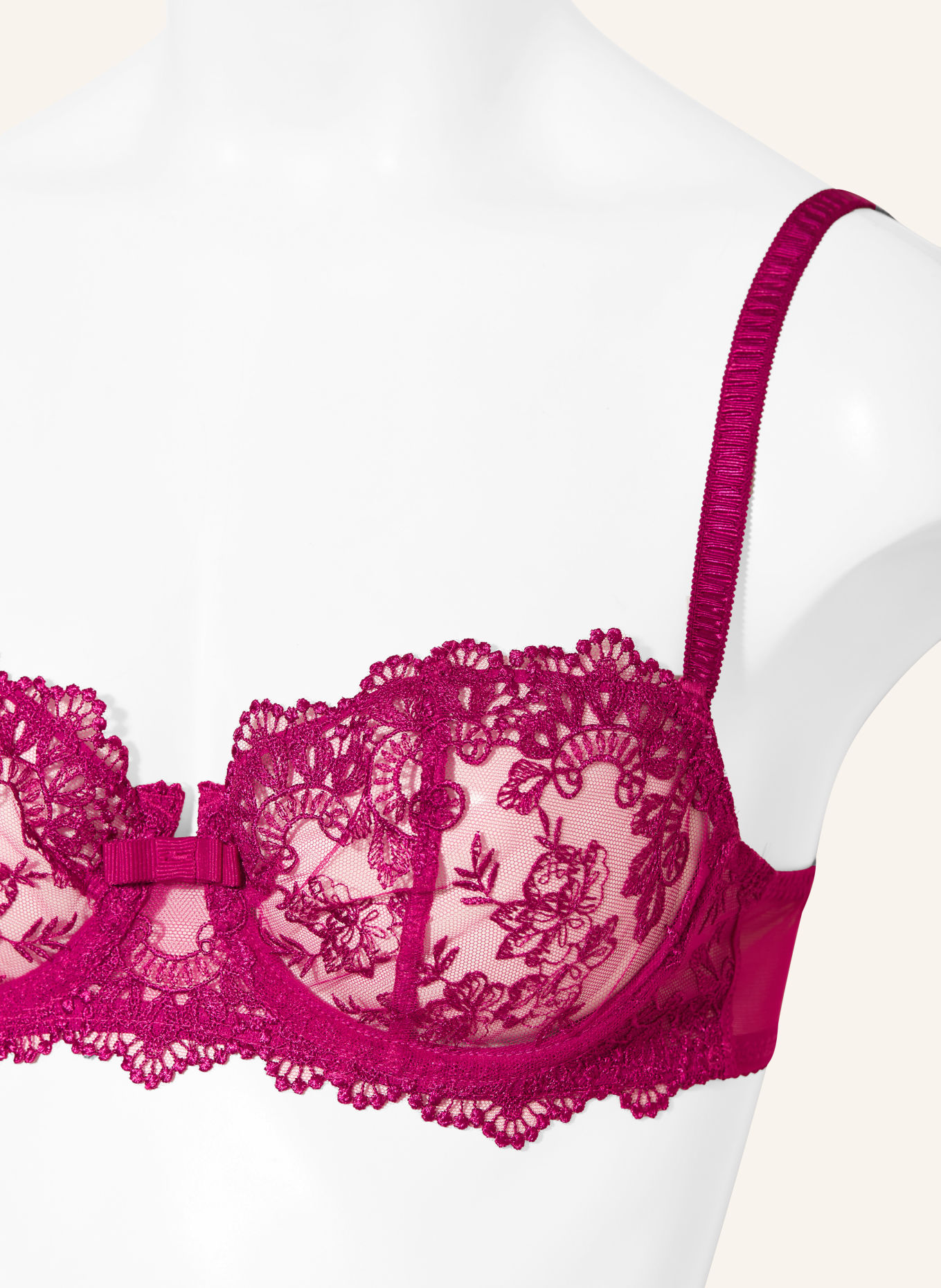 SIMONE PÉRÈLE Soutien-gorge balconnet PASSION: ROSE FUCHSIA