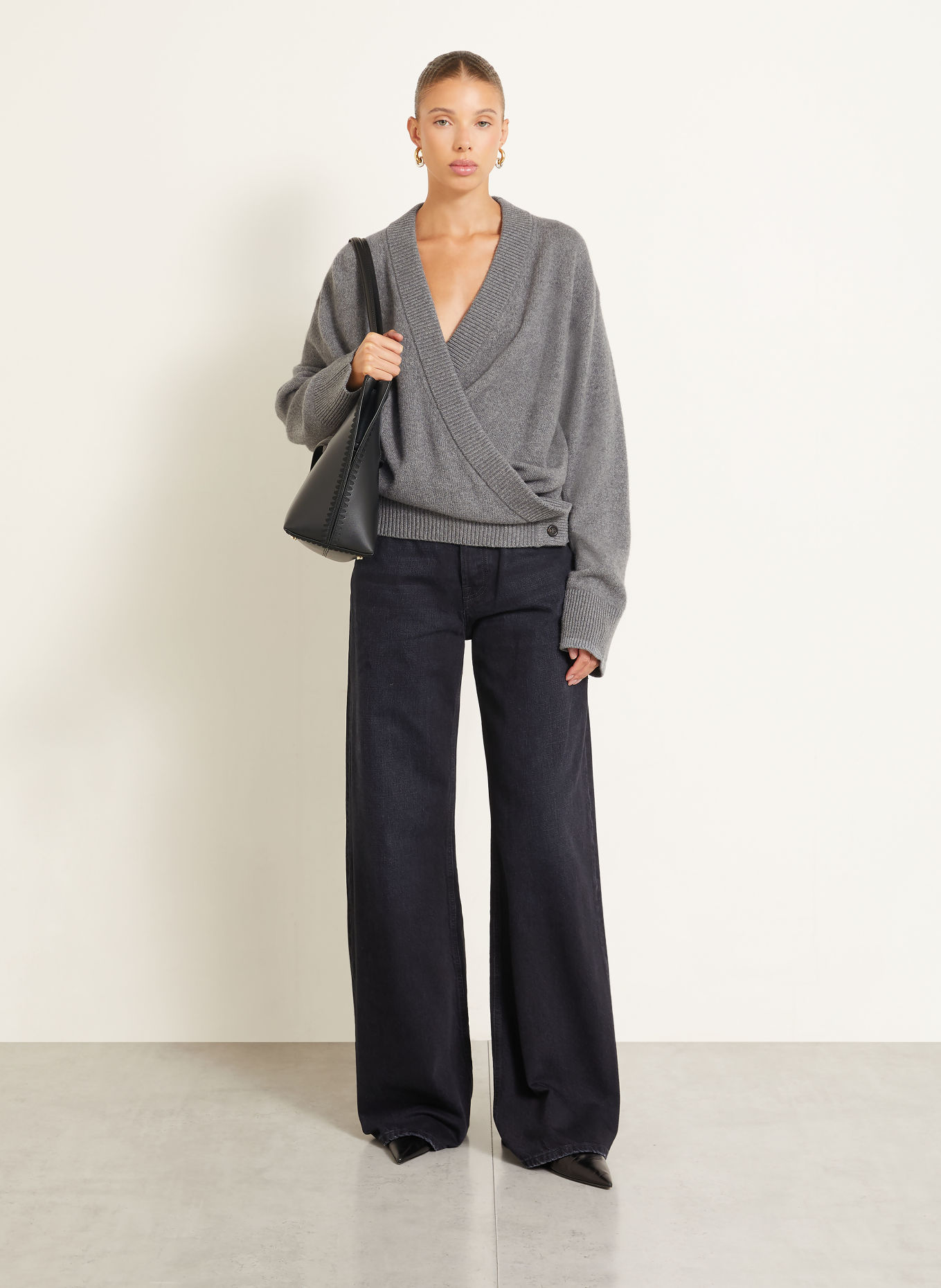 ARMARIUM ELENIA Cardigan: GRAY