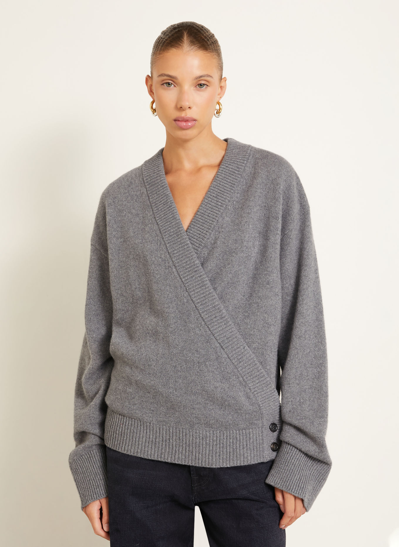 ARMARIUM ELENIA Cardigan: GRAY