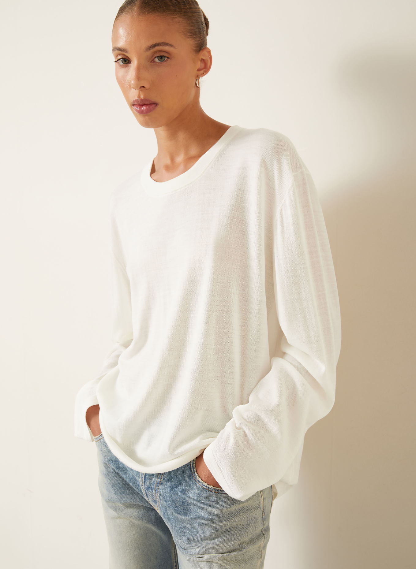 ARMARIUM VIKY Sweater: WHITE