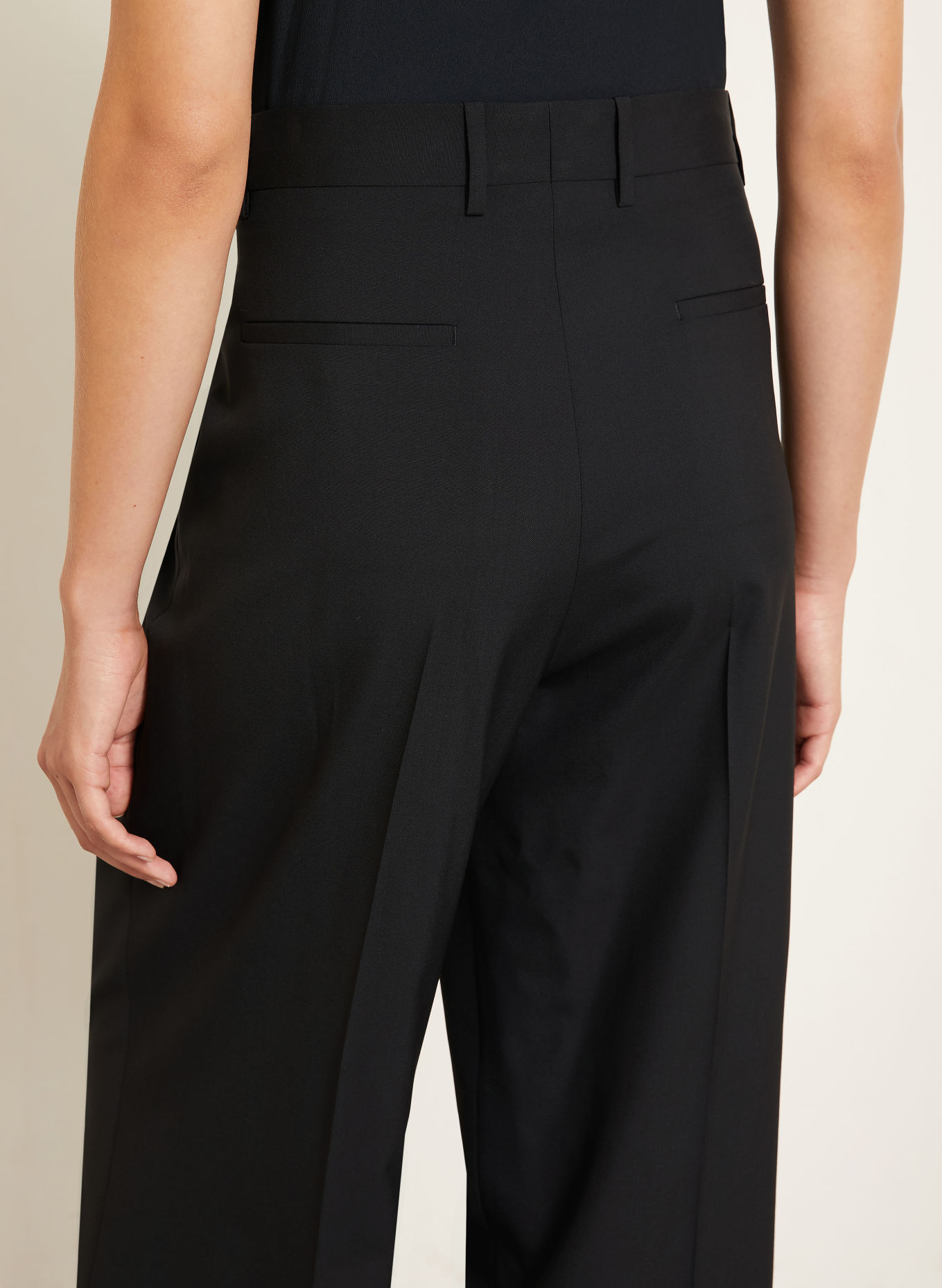 ARMARIUM Marlenehose GIORGIA: SCHWARZ
