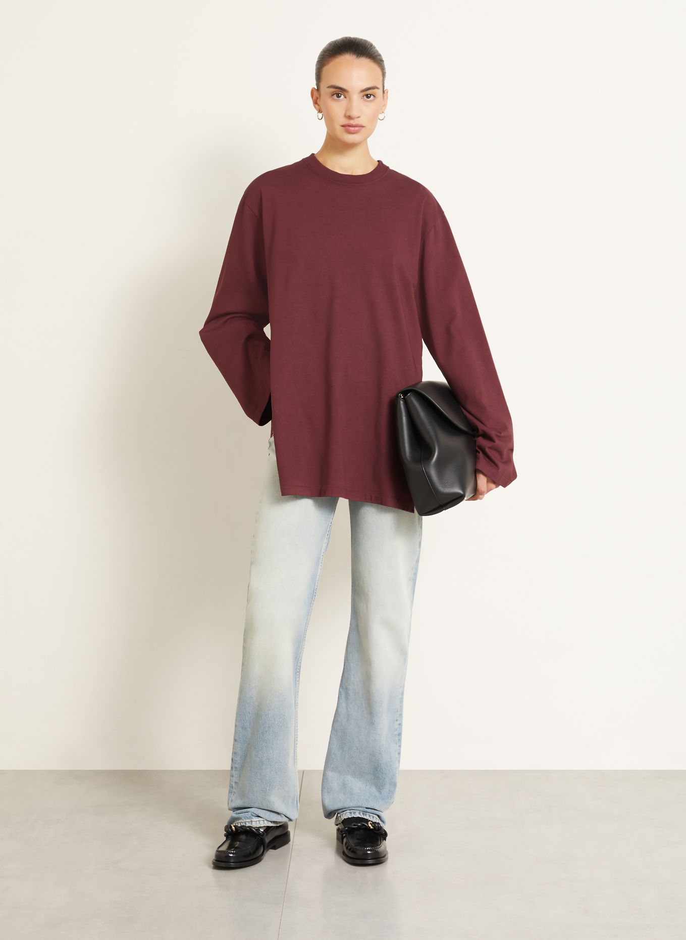 ARMARIUM Longsleeve LETO: DUNKELROT
