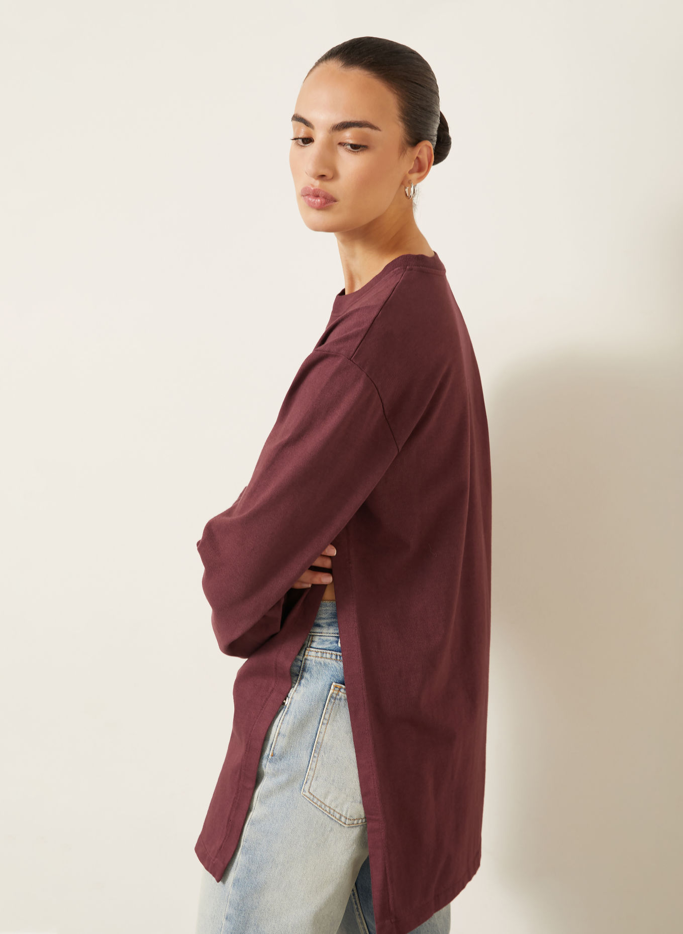 ARMARIUM Longsleeve LETO: DUNKELROT