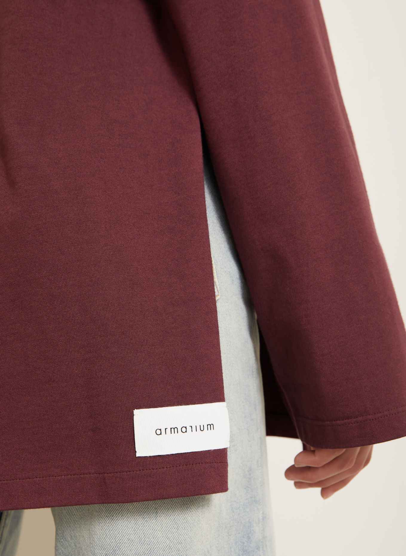 ARMARIUM Longsleeve LETO: DUNKELROT