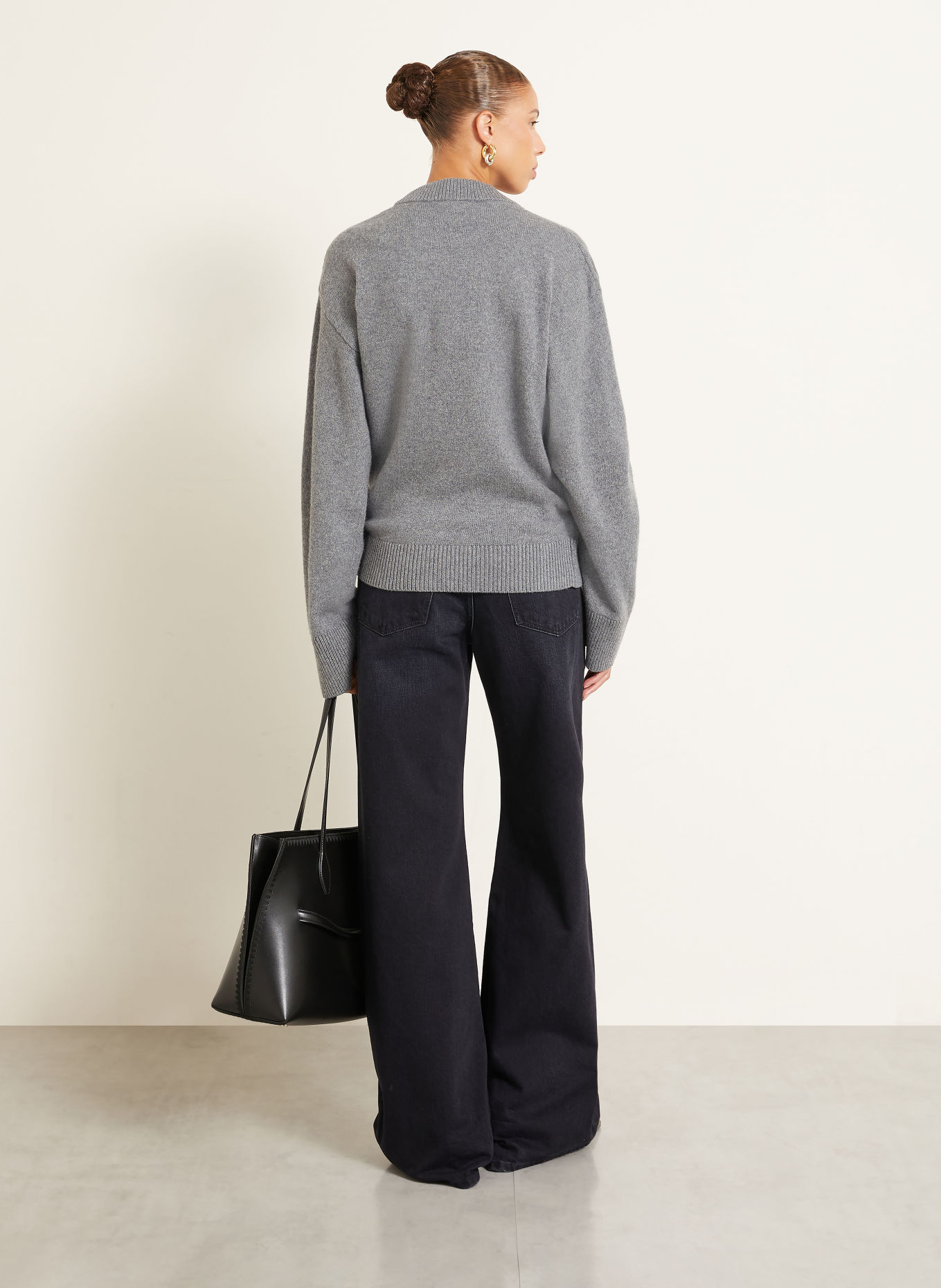 ARMARIUM Wide-Leg jeans: OLD BLACK