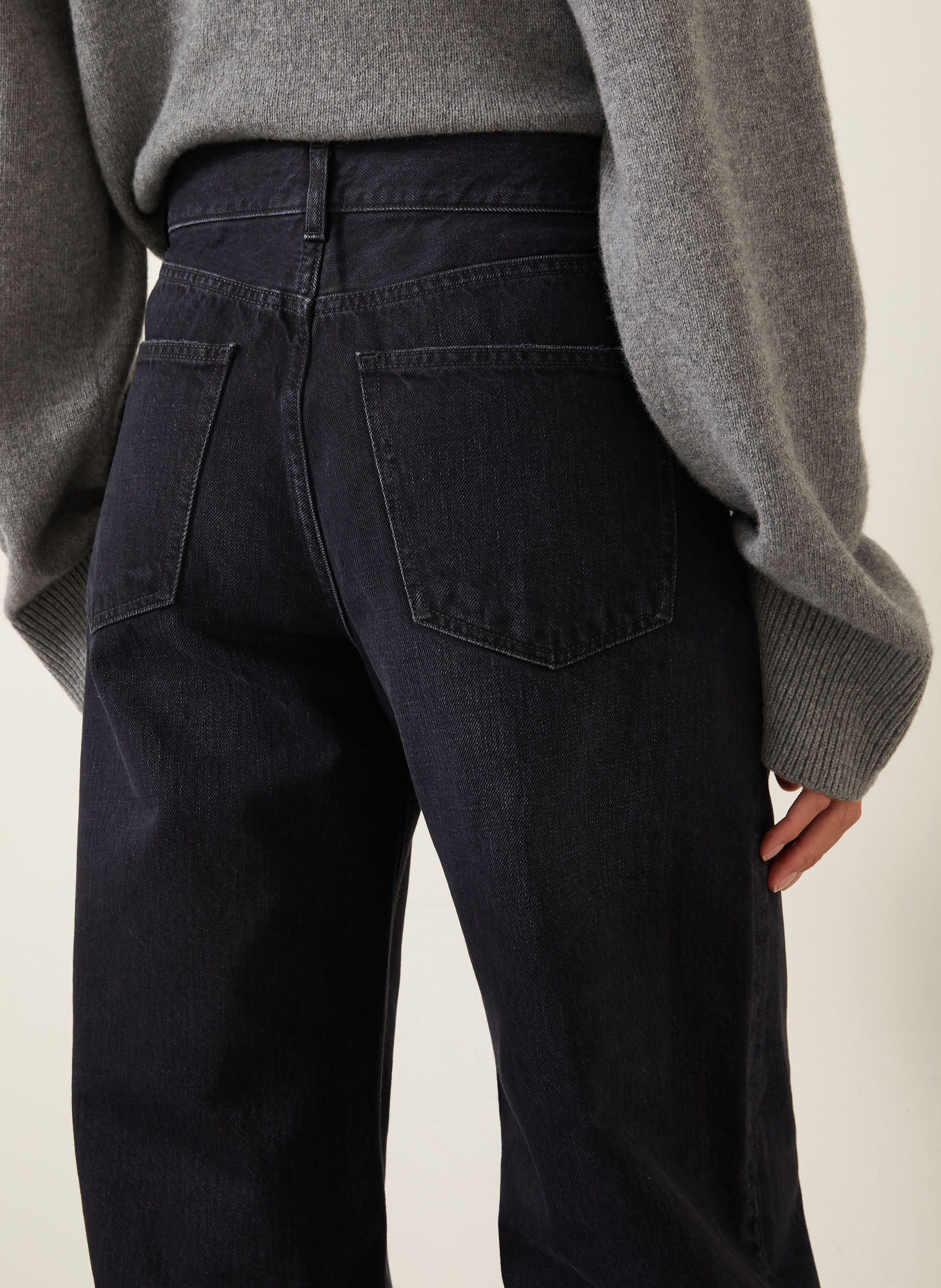 ARMARIUM Wide-Leg jeans: OLD BLACK