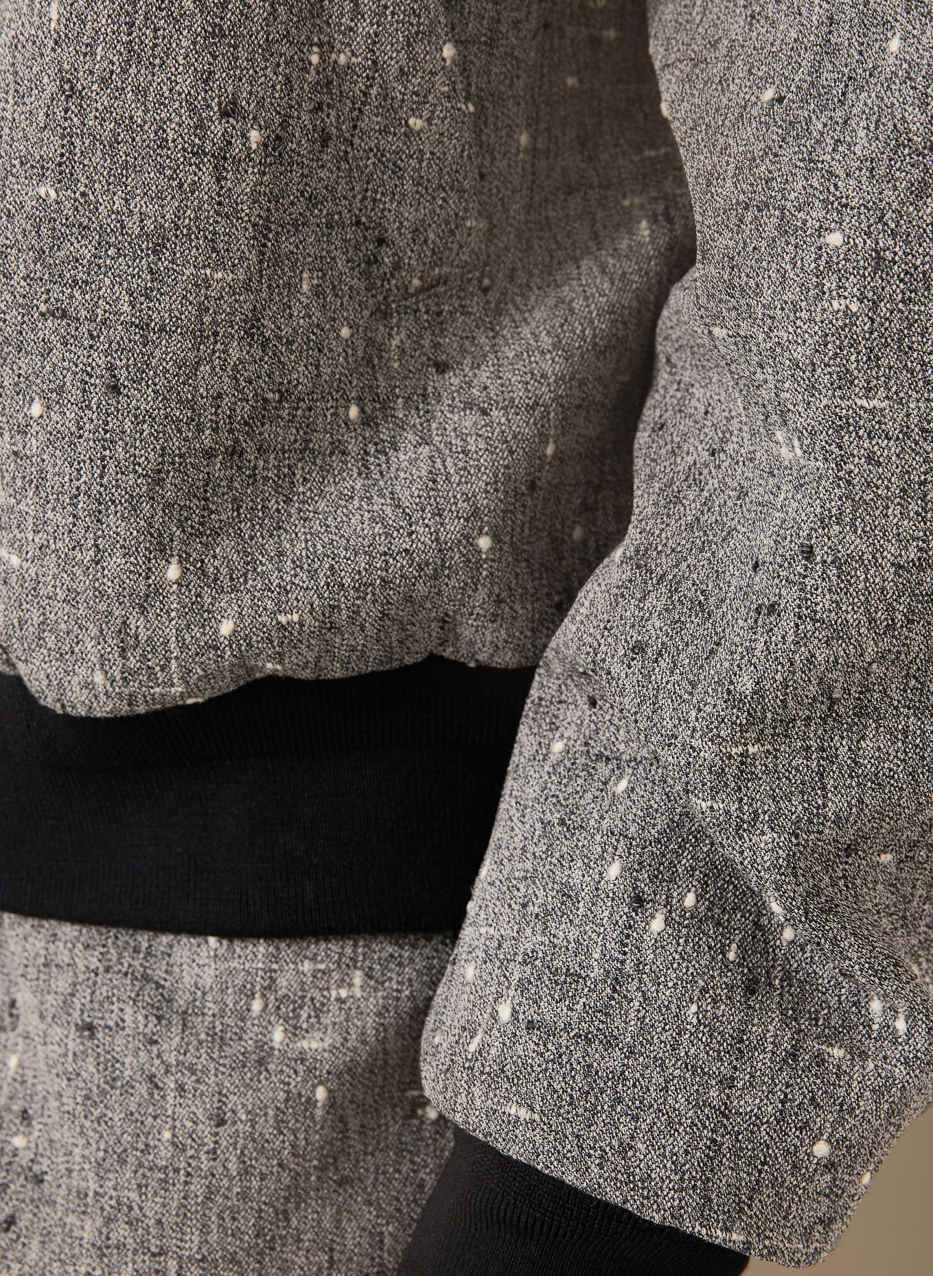 ARMARIUM Tweed-Blouson NOLAN: GRAU / WEISS / SCHWARZ