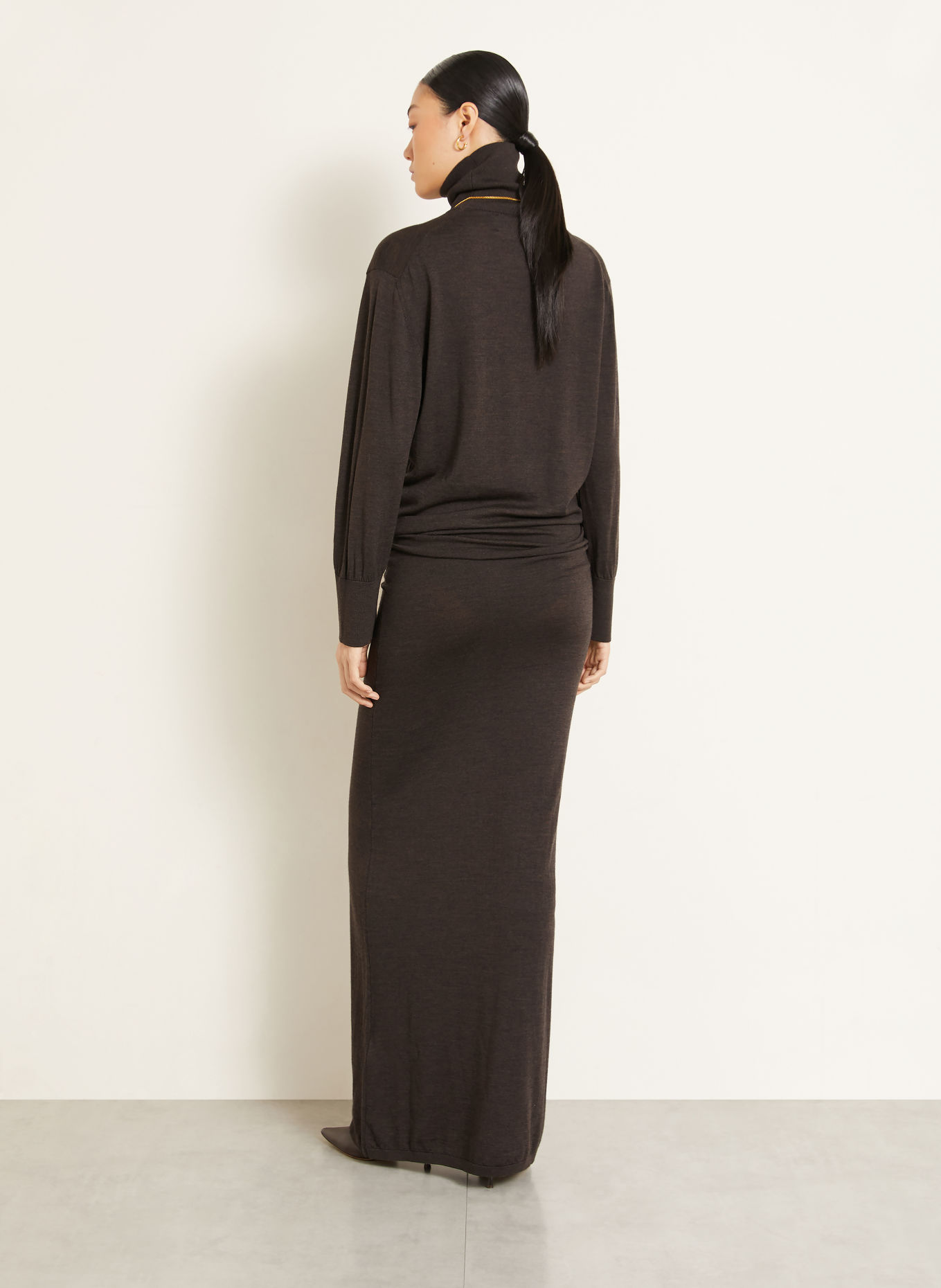 ARMARIUM LARA Knit Dress: DARK GRAY