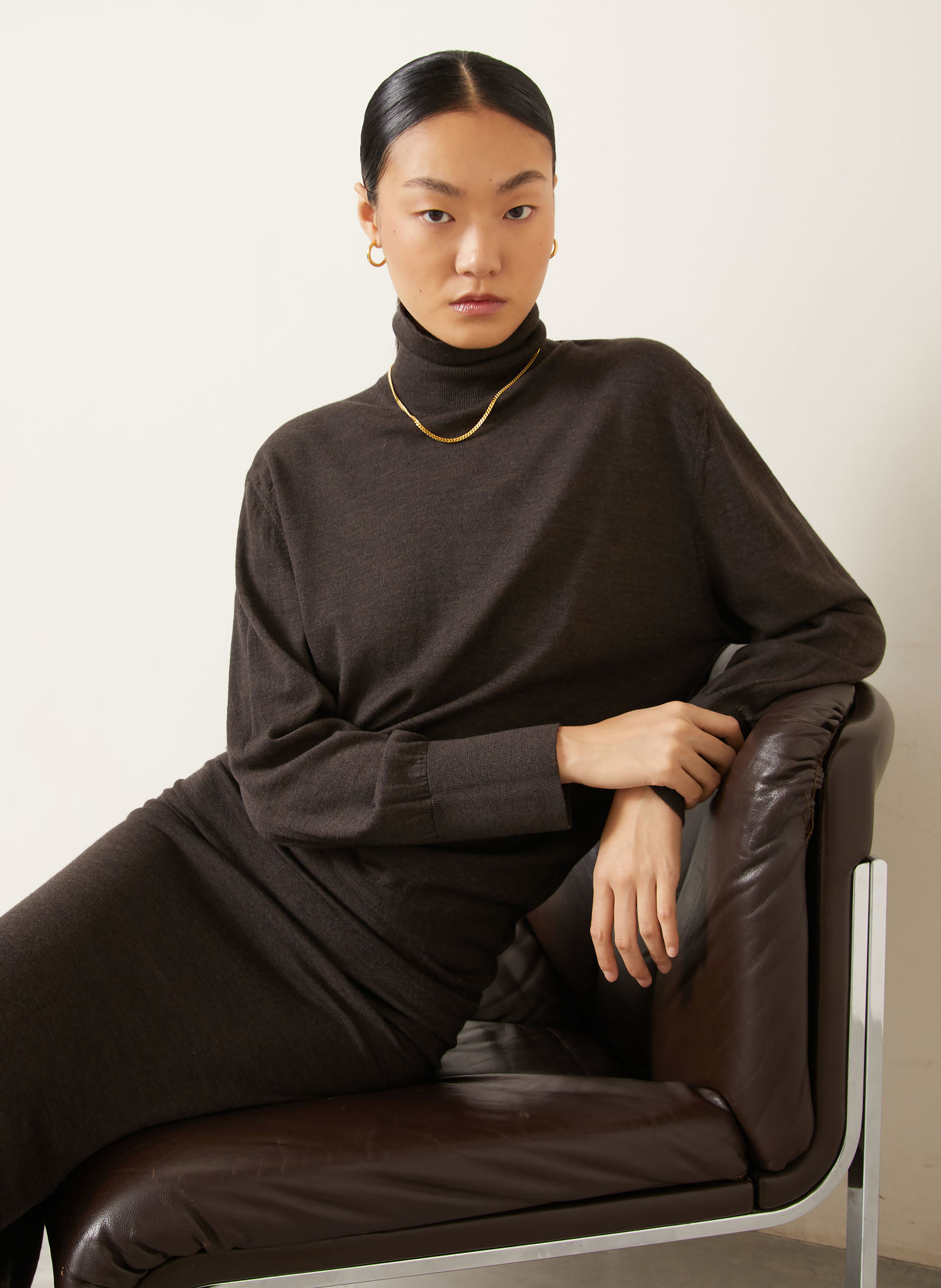 ARMARIUM LARA Knit Dress: DARK GRAY