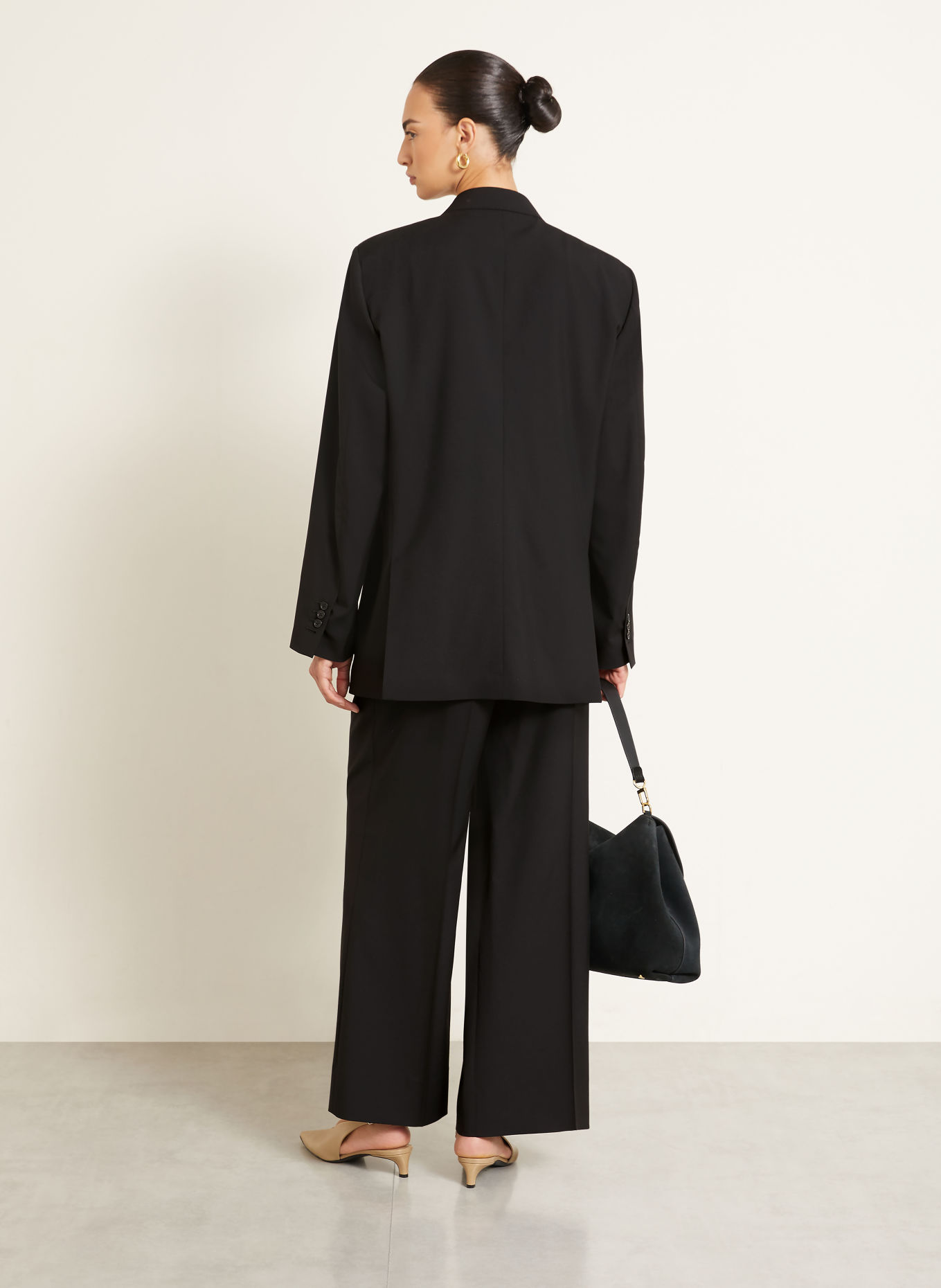 ARMARIUM NOAH Long blazer: BLACK