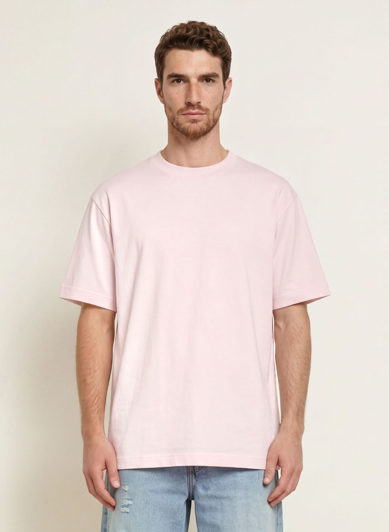 REGARDS T-shirt: LIGHT PINK